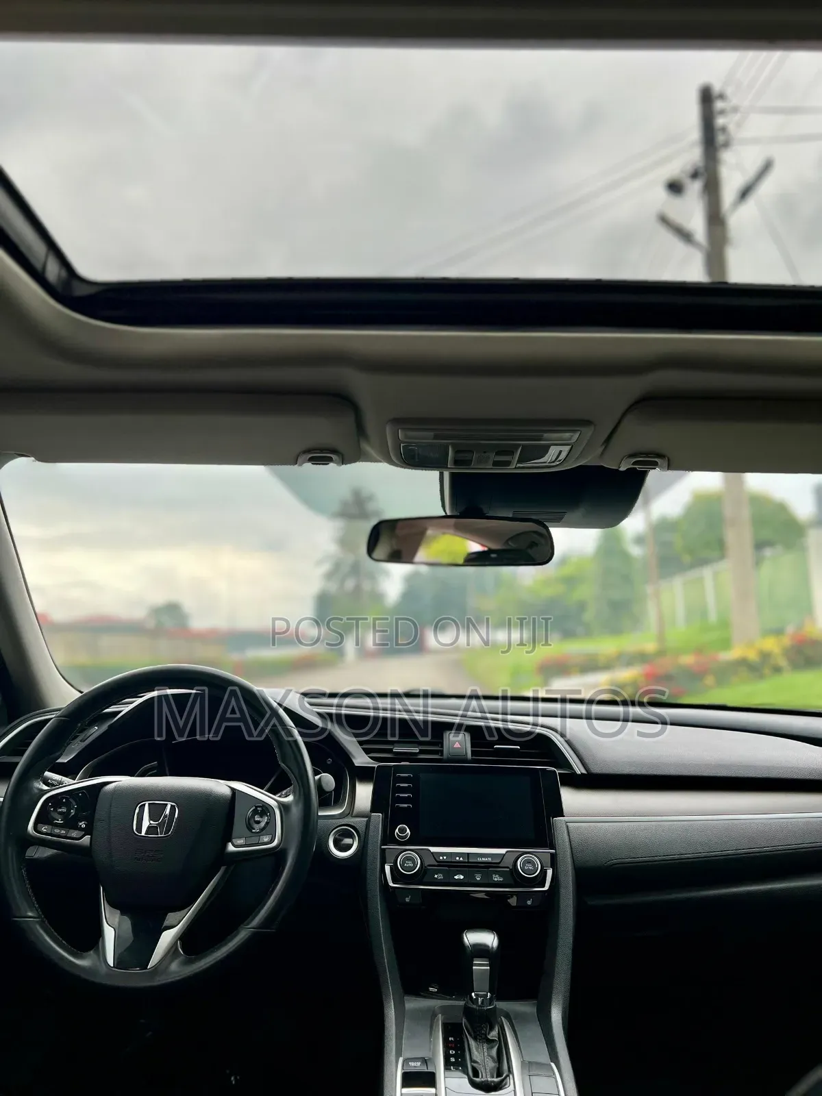 Honda Civic EX-L Sedan 2019 White