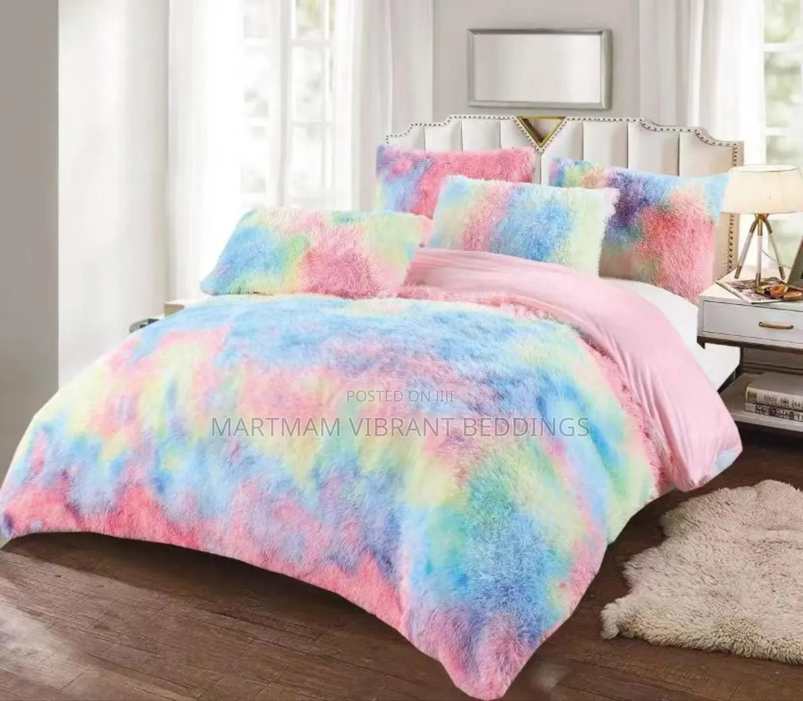 6 Pieces Fluffy Duvet Set