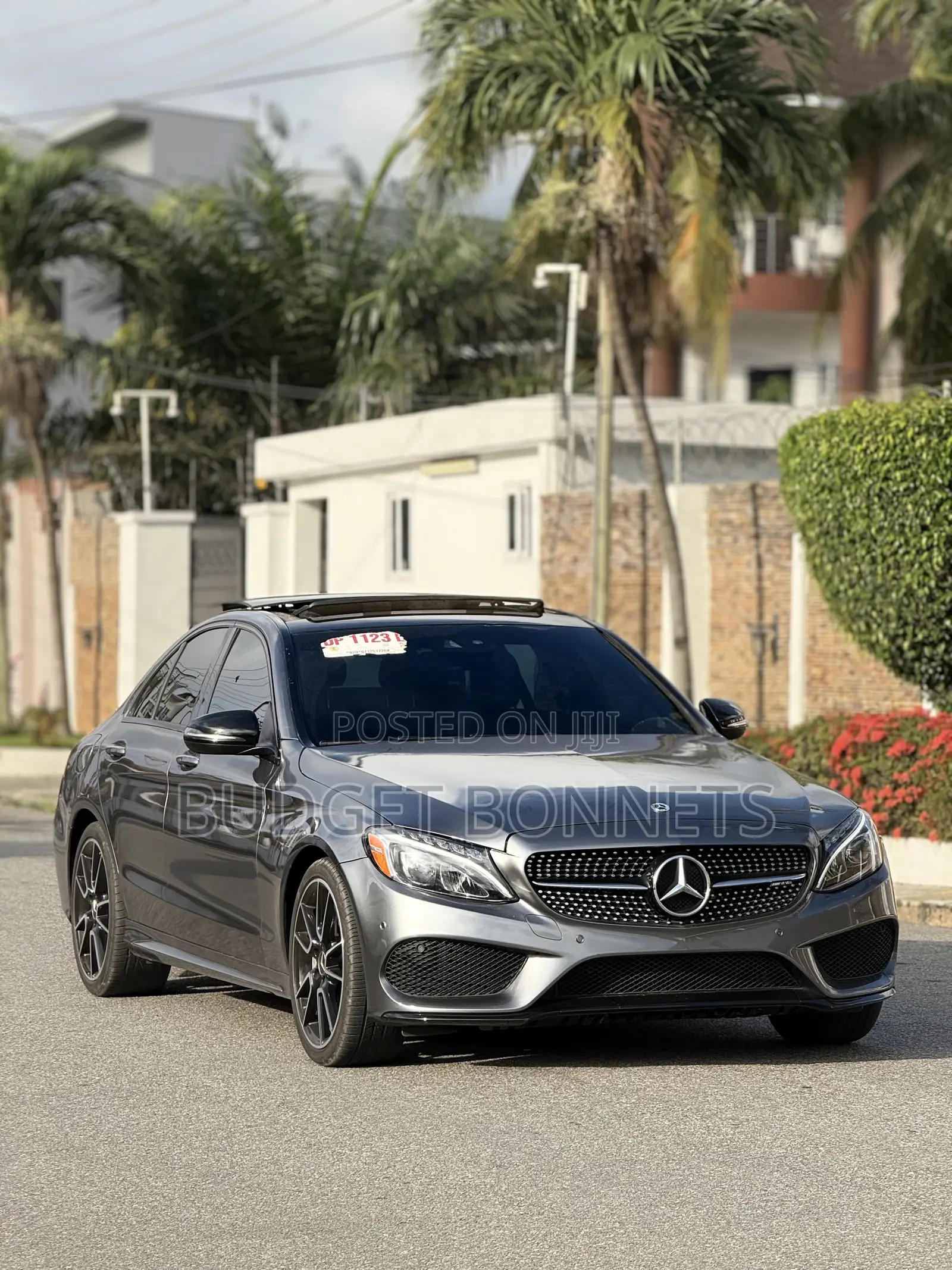 Mercedes-Benz C43 4Matic Sedan AWD (3.0L V6 9AM) 2017 Gray