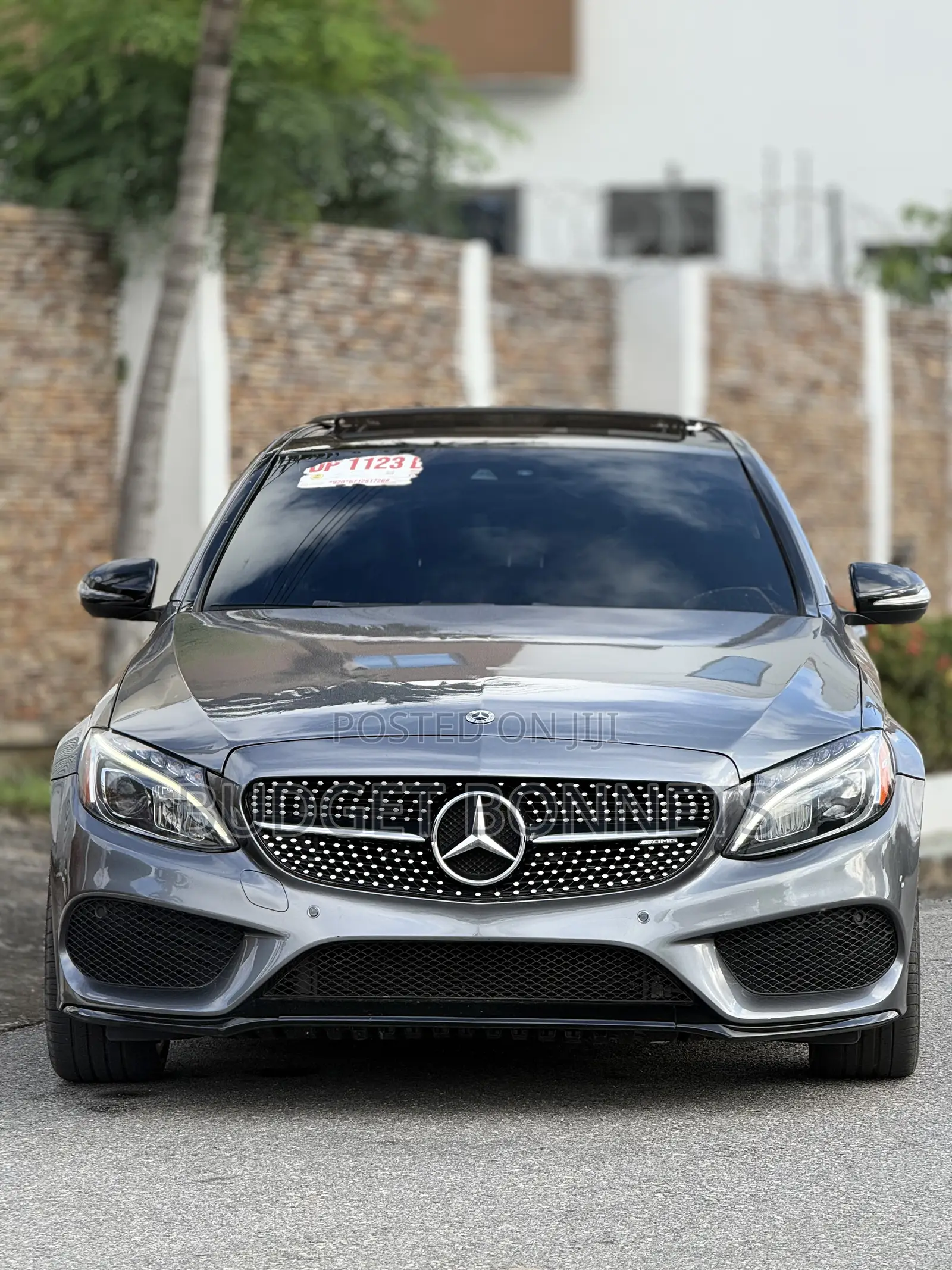 Mercedes-Benz C43 4Matic Sedan AWD (3.0L V6 9AM) 2017 Gray