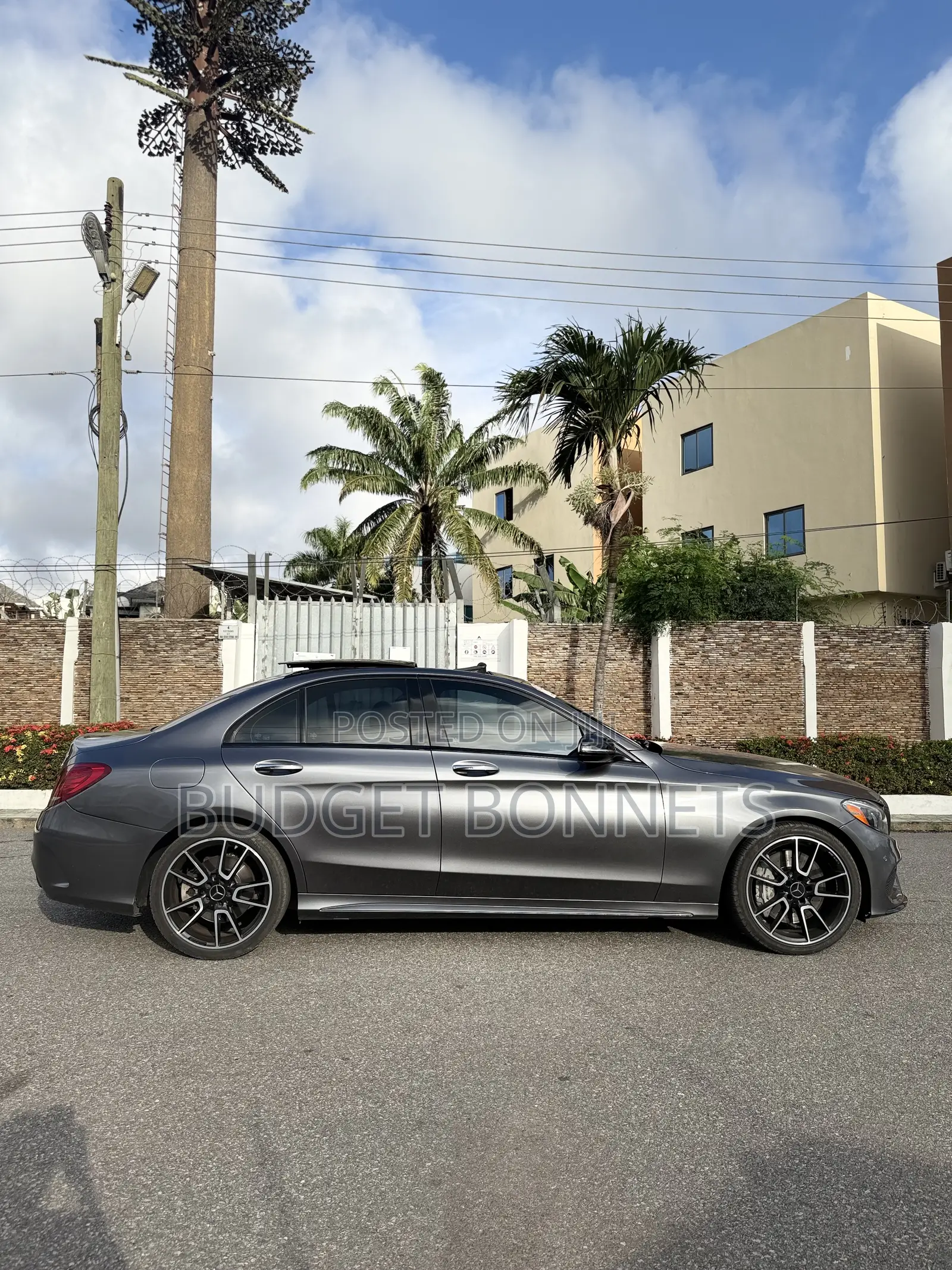 Mercedes-Benz C43 4Matic Sedan AWD (3.0L V6 9AM) 2017 Gray