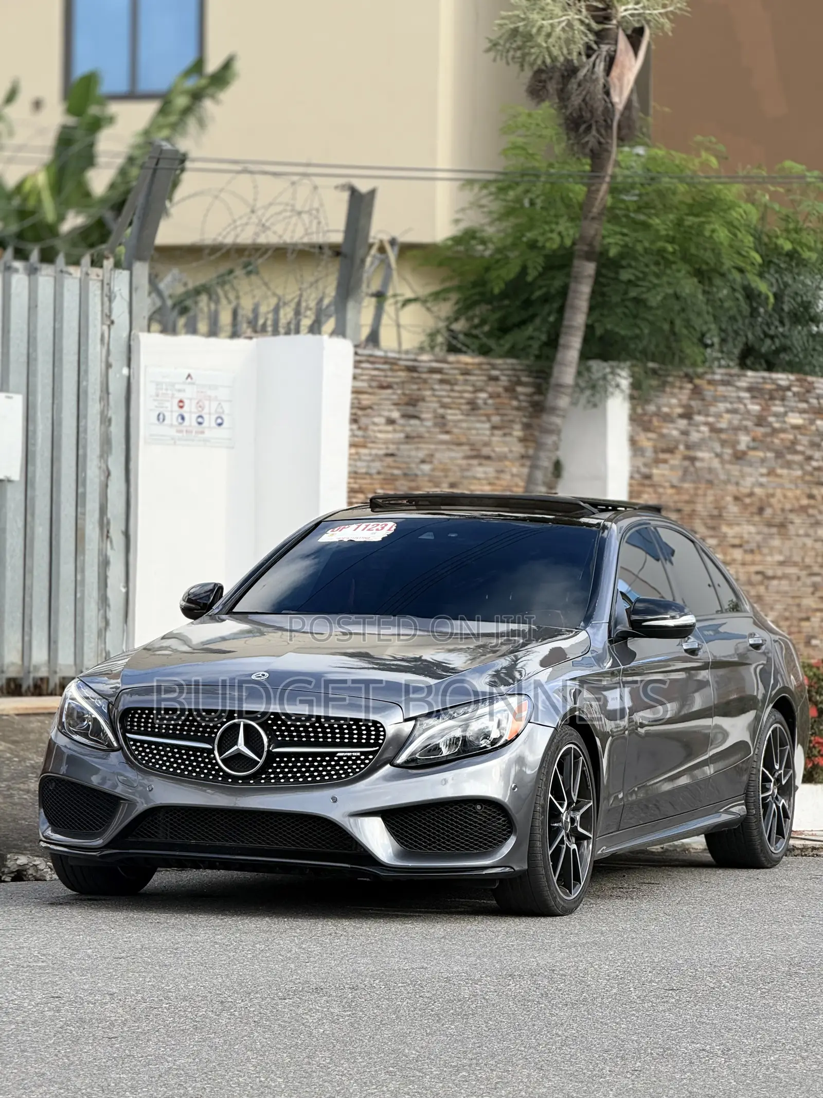 Mercedes-Benz C43 4Matic Sedan AWD (3.0L V6 9AM) 2017 Gray