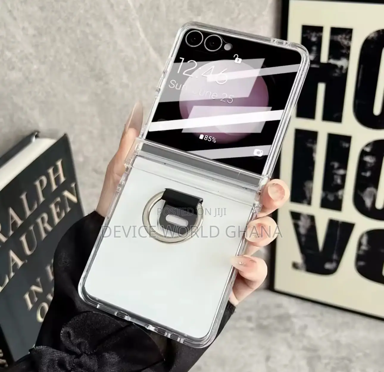 Transparent Case for Samsung Z Flip 7