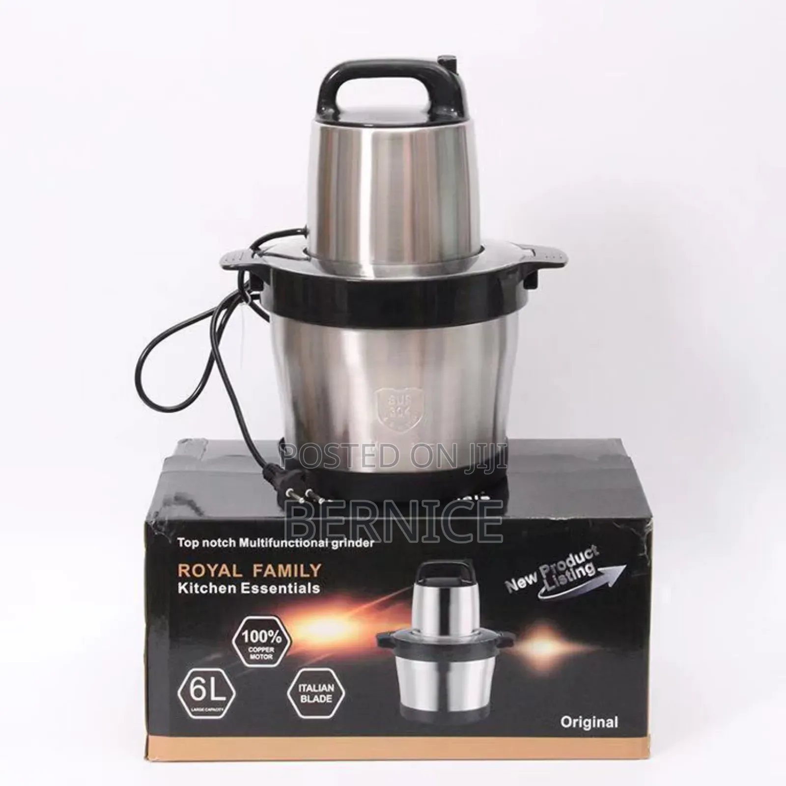 6l Electric Fufu Machine and Meat Grinder