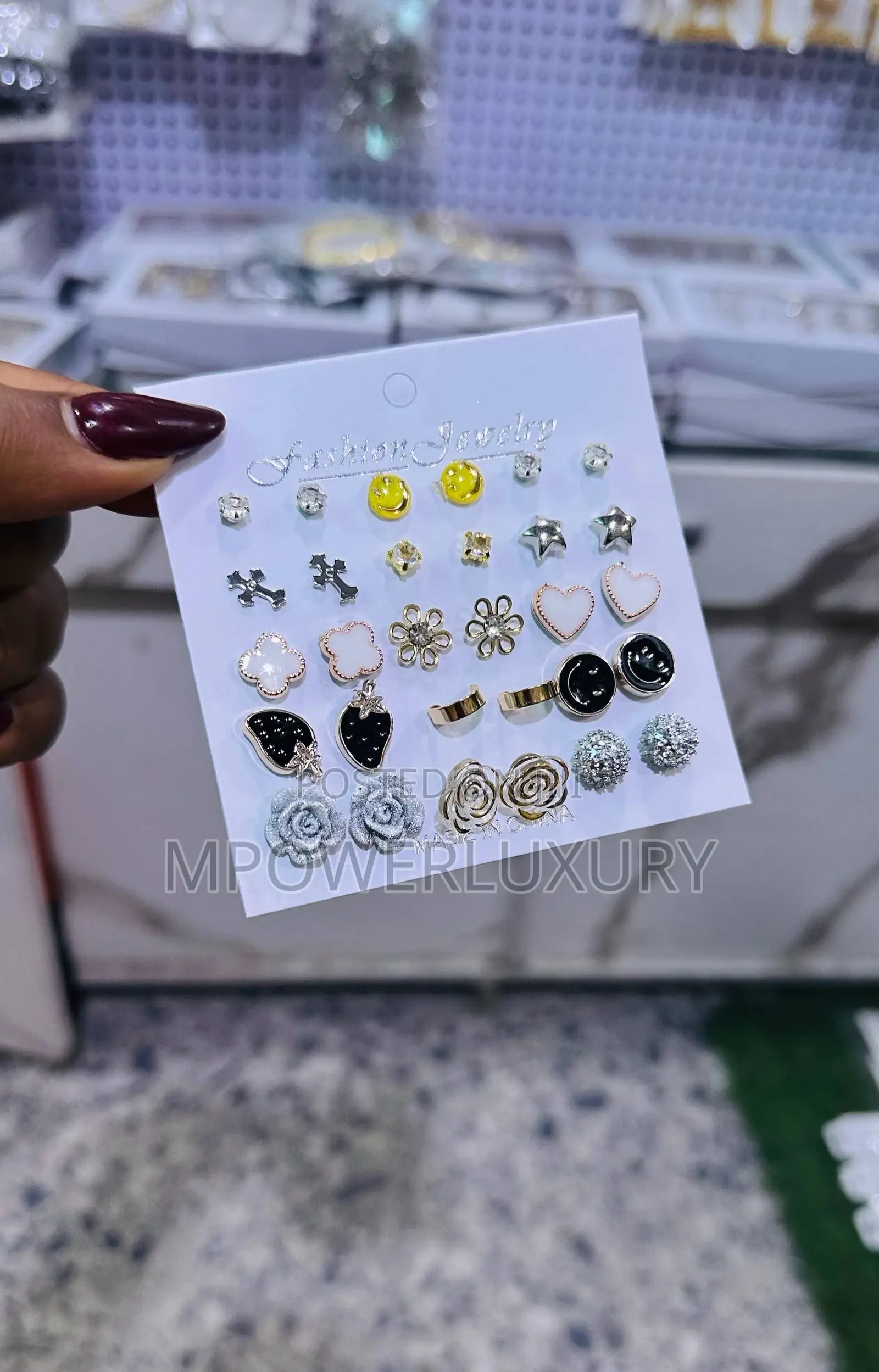 Different Dotty Earrings Sets