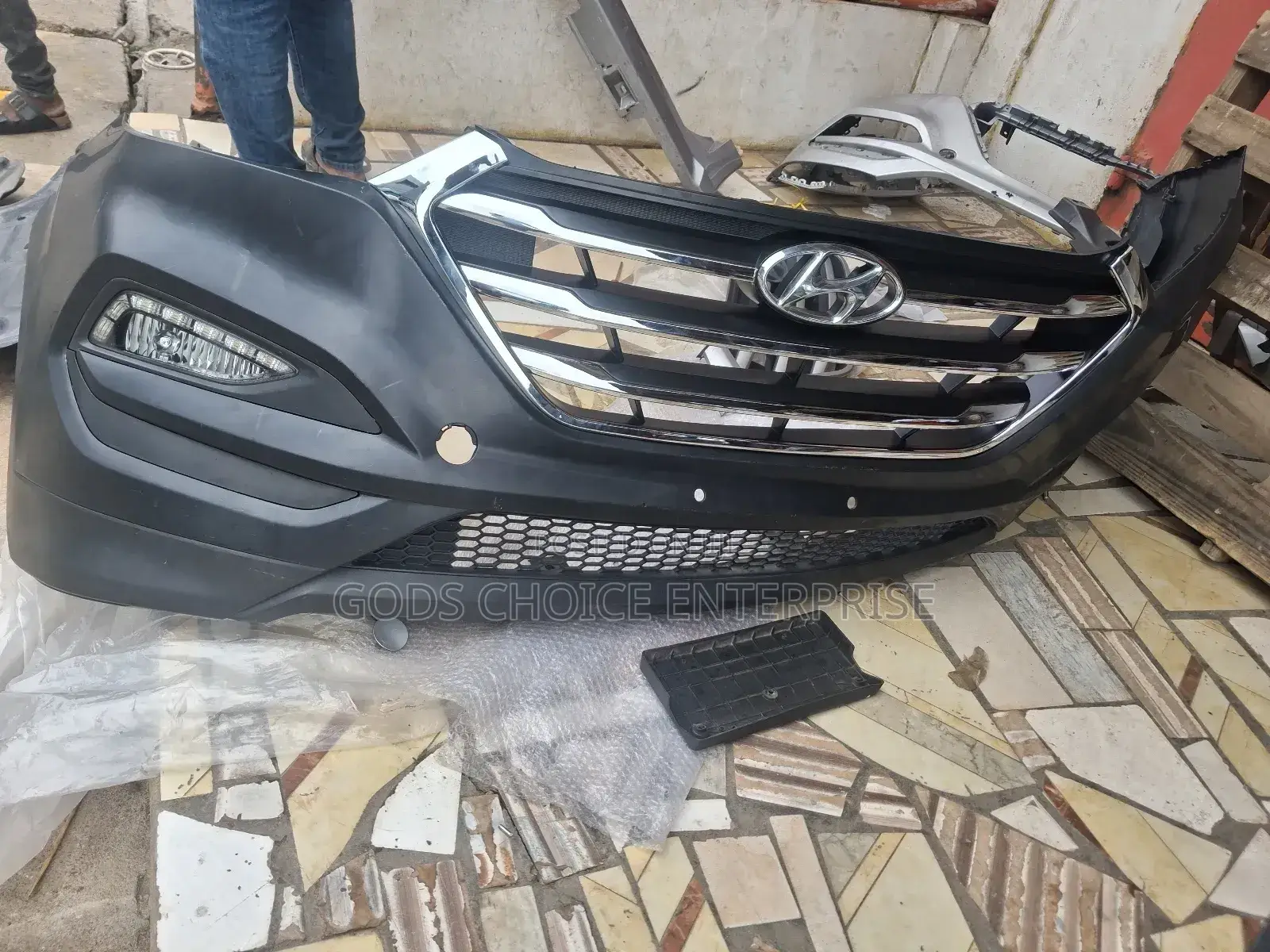 Complete Front Bumper Tucson 2016-2019