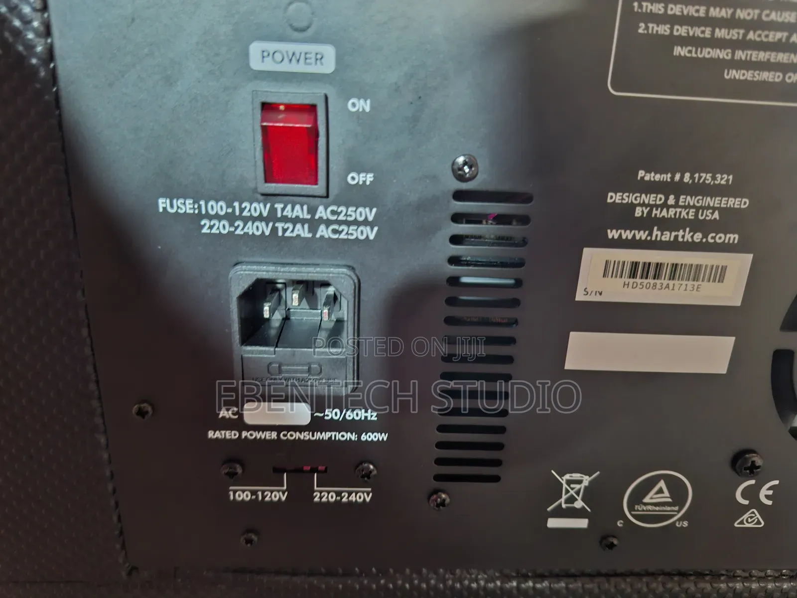 Bass Guitar Amp Combo Hartke Hd508 For Rent