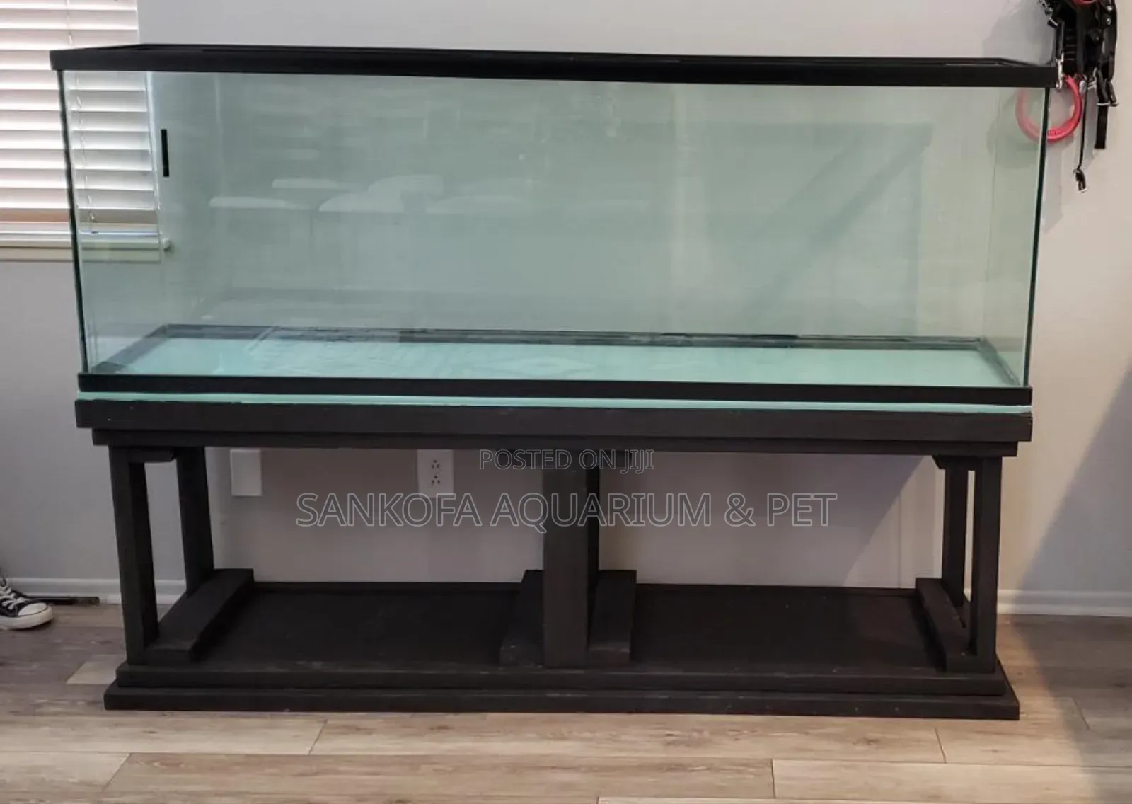 We Build Aquarium With Furniture Metallic