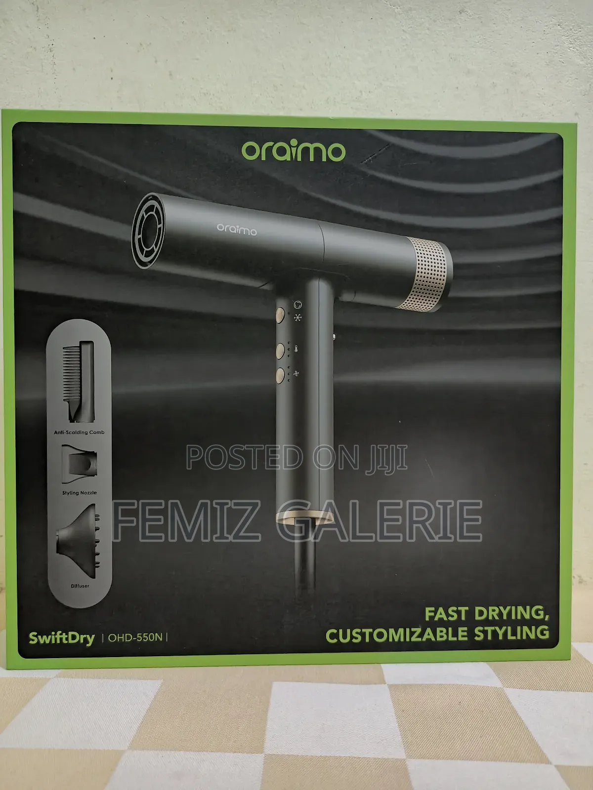 Oraimo Swift Dry High-Speed Motor Hair Dryer