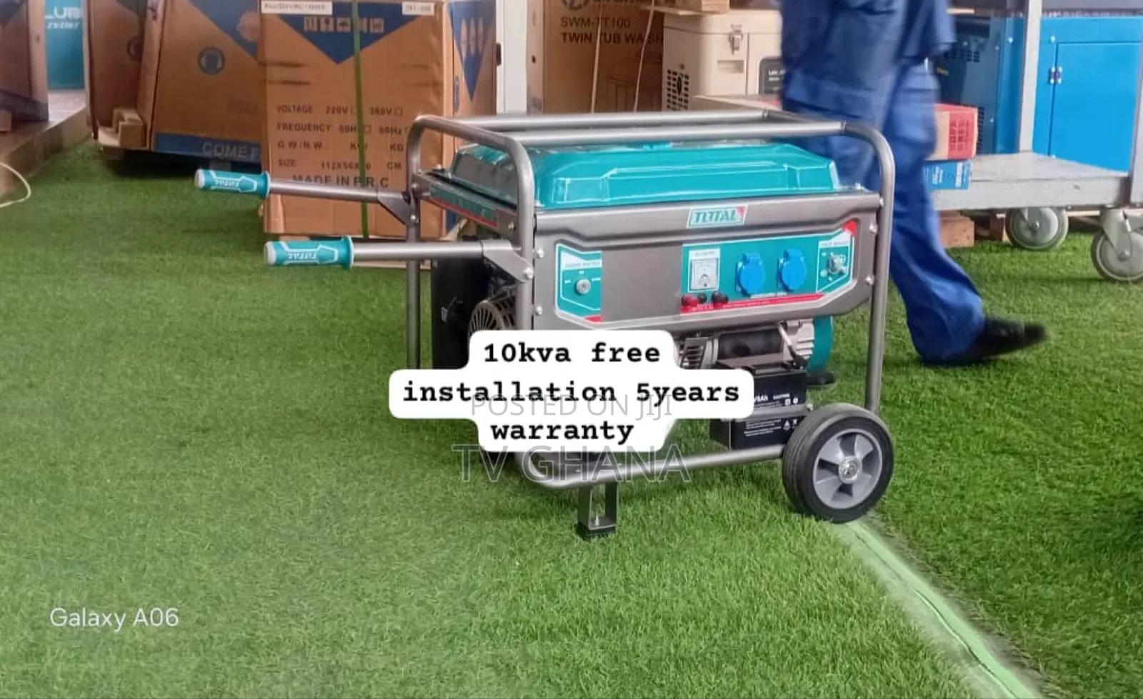 Total 10kva Petrol Generator – Strong Engine, Smooth Operation