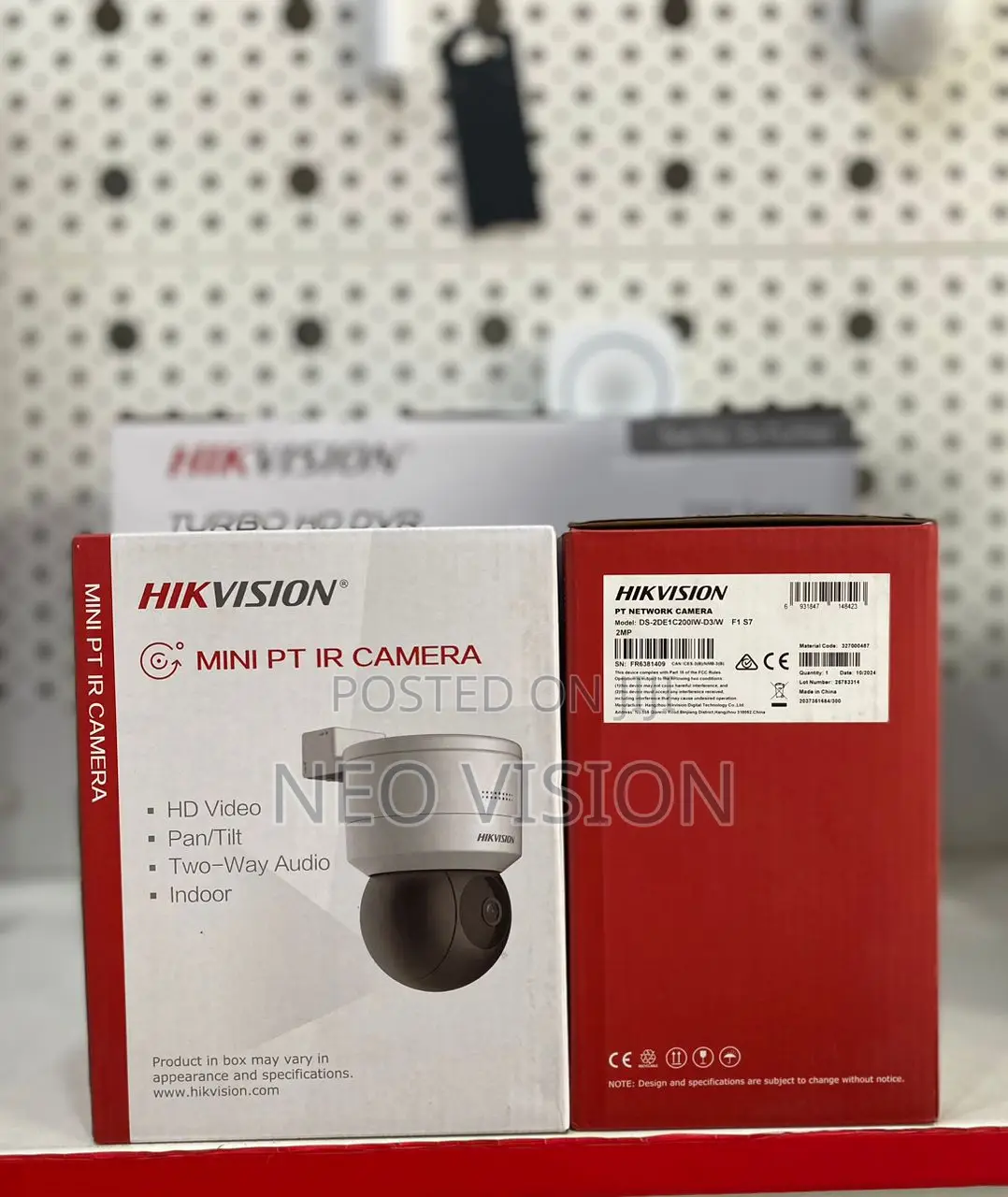Hikvision 2mp Mini Pt Camera Dome