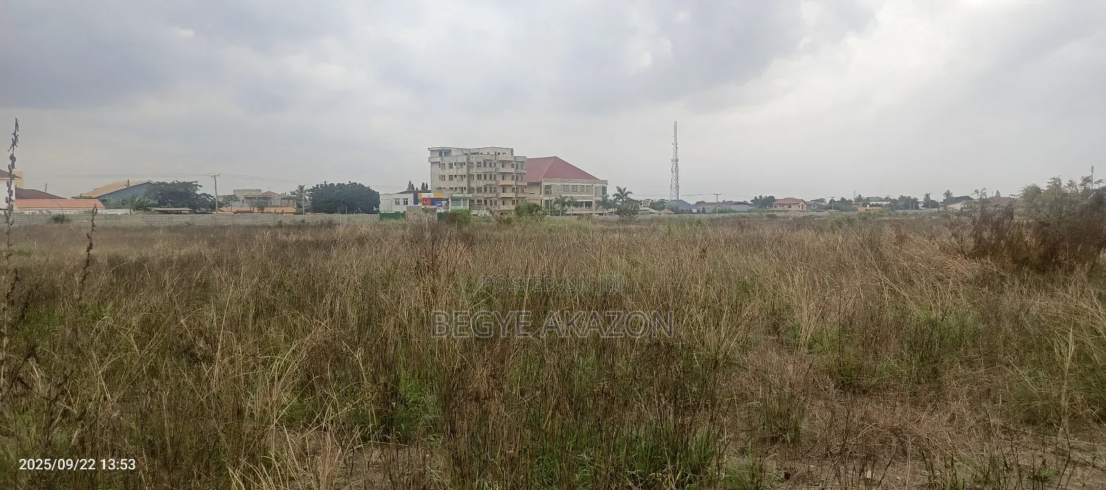 6 Plots of Land for Sale Spintex Entrance University.