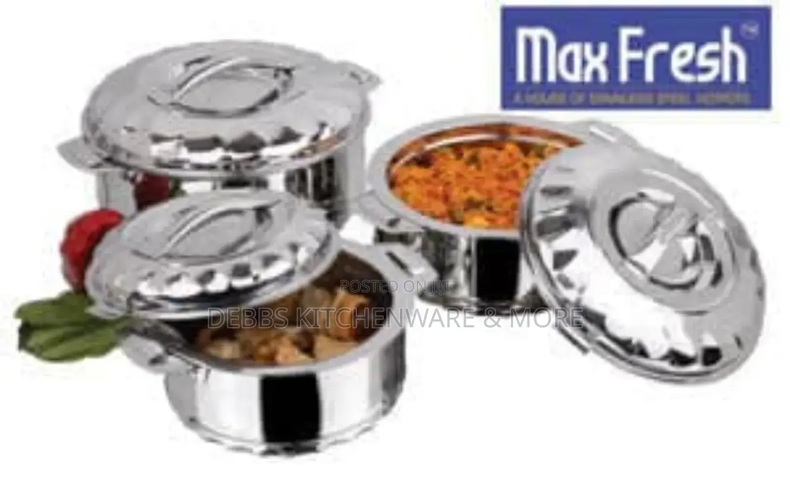 3pcs Food Warmer From India