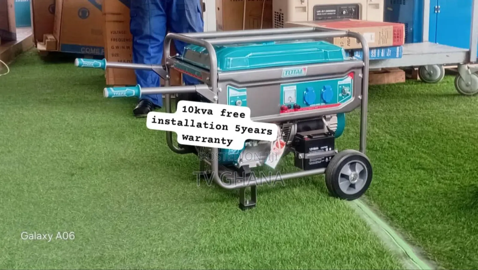 Total 10kva Petrol Generator – Reliable Backup, Low Fuel Consumption
