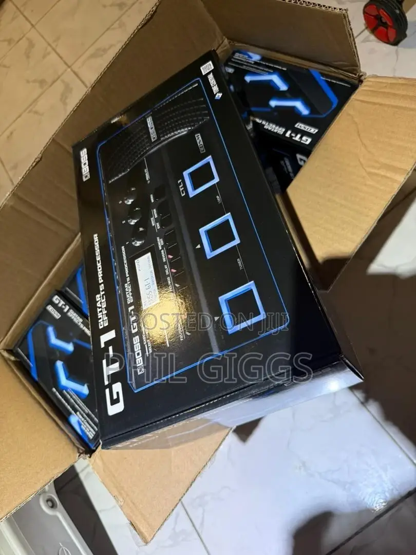 Valeton and Boss Gt Guitar Effects Box