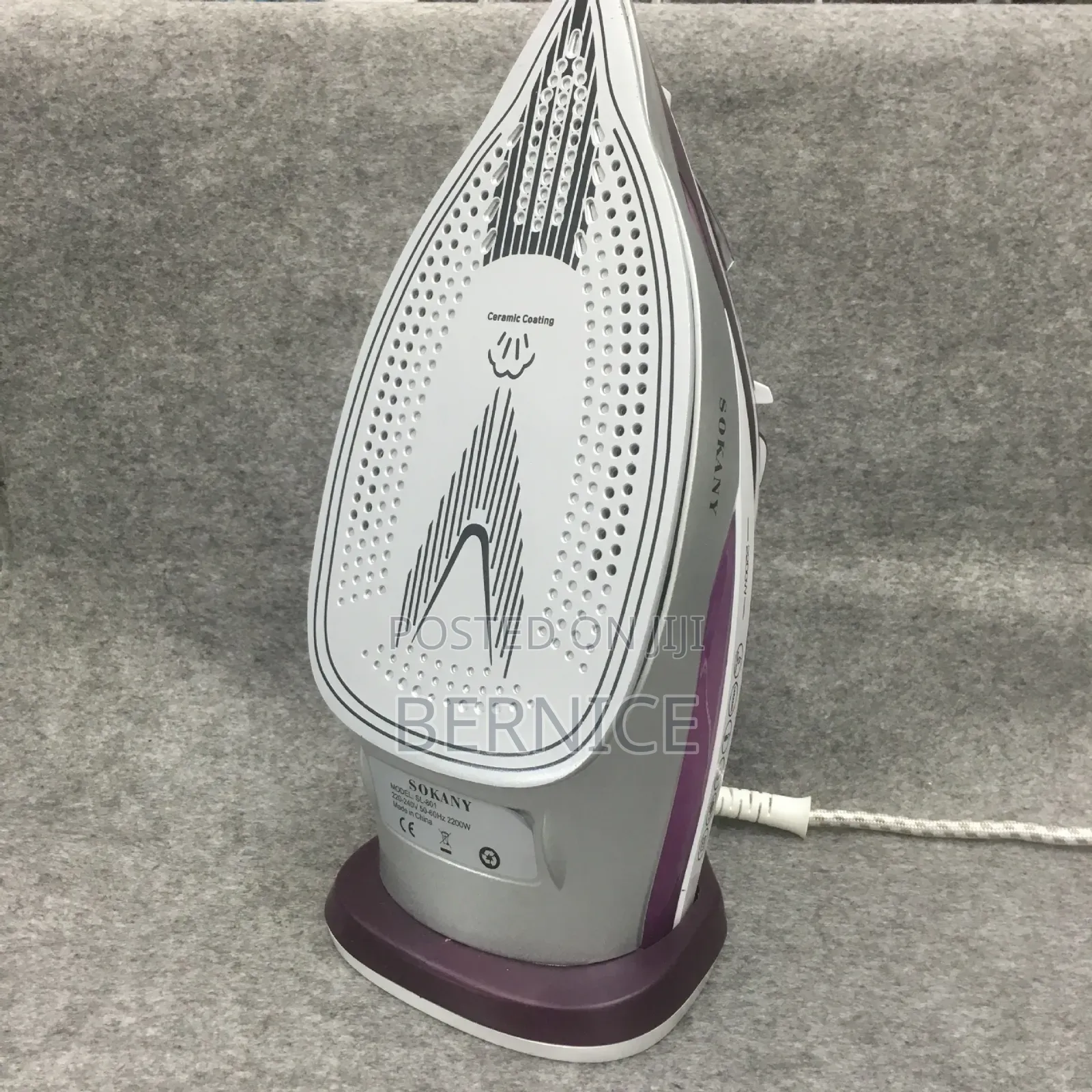 **Sokany Electric Iron – Smooth Easy Ironing**