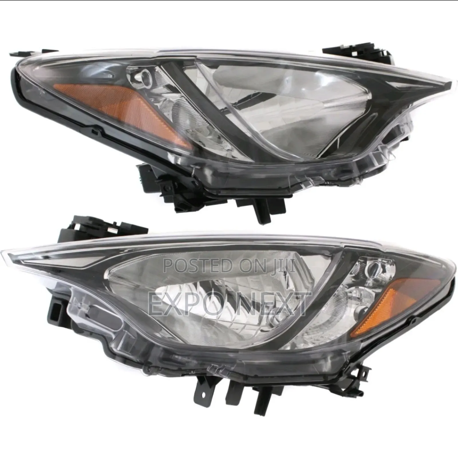2016-2018 Scion Ia Headlight Driver And Passenger Side Pair