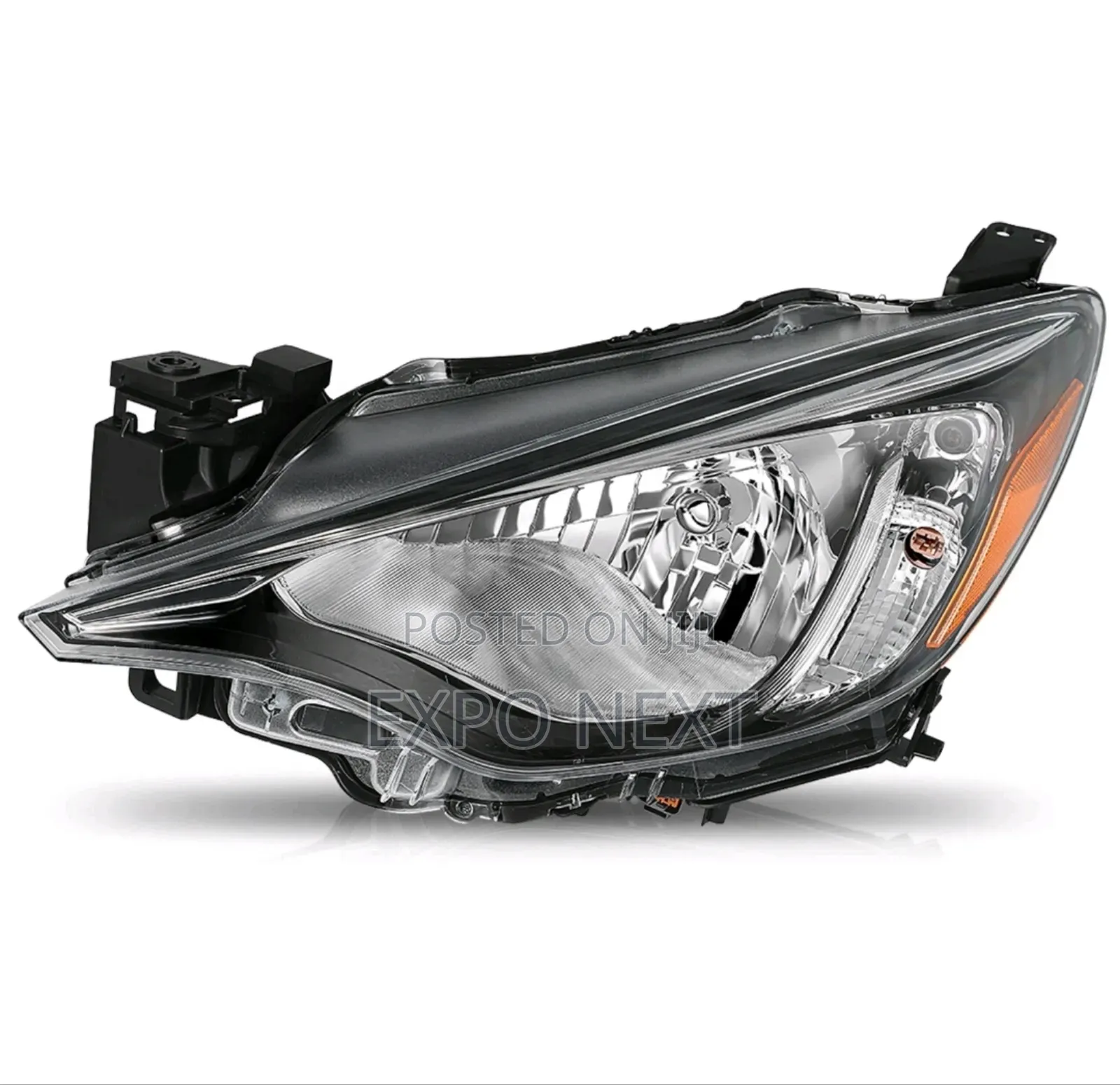 2016-2018 Scion Ia Headlight Driver And Passenger Side Pair