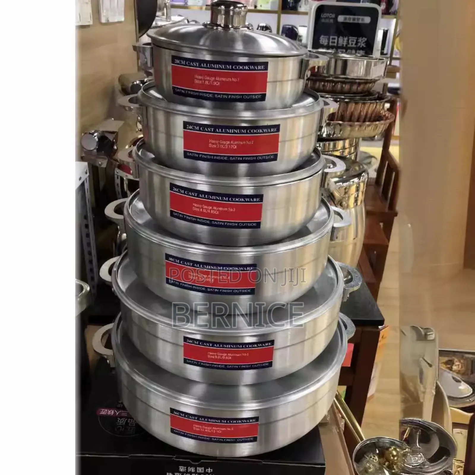 **High-Quality Aluminium Set – Your Everyday Cooking Partner*