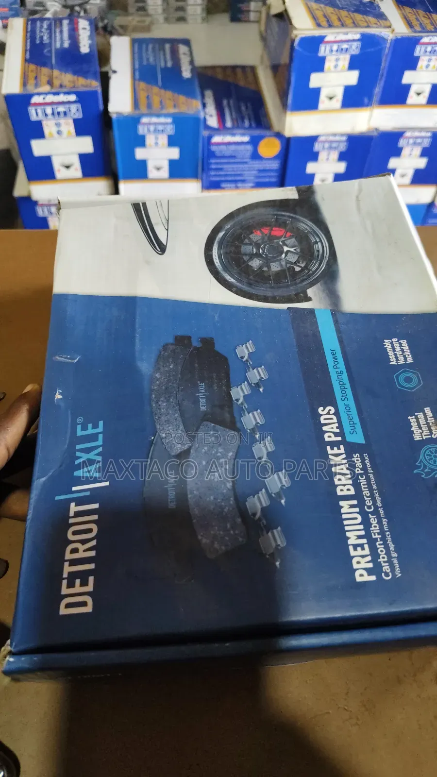 Detroit Premium Brake Pad for Ford Edge