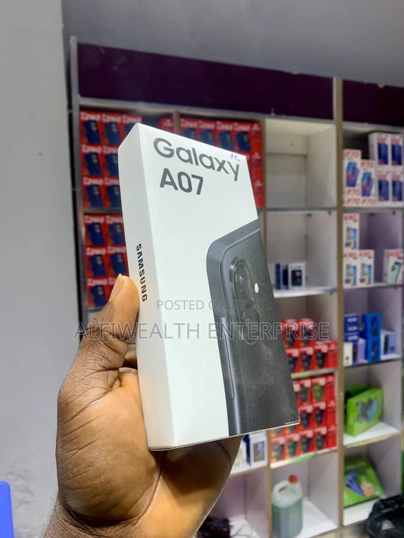 New Samsung Galaxy A07 4G 64 GB Black