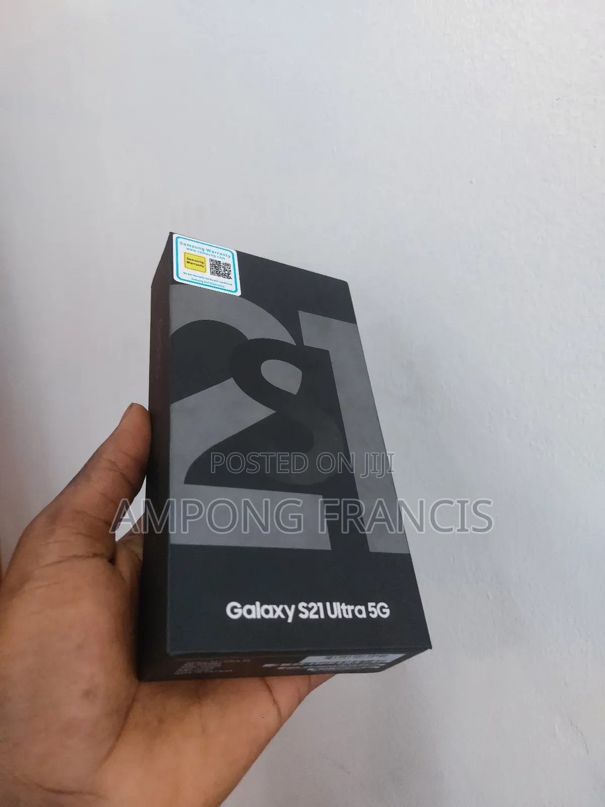 New Samsung Galaxy S21 Ultra 5G 256 GB Black