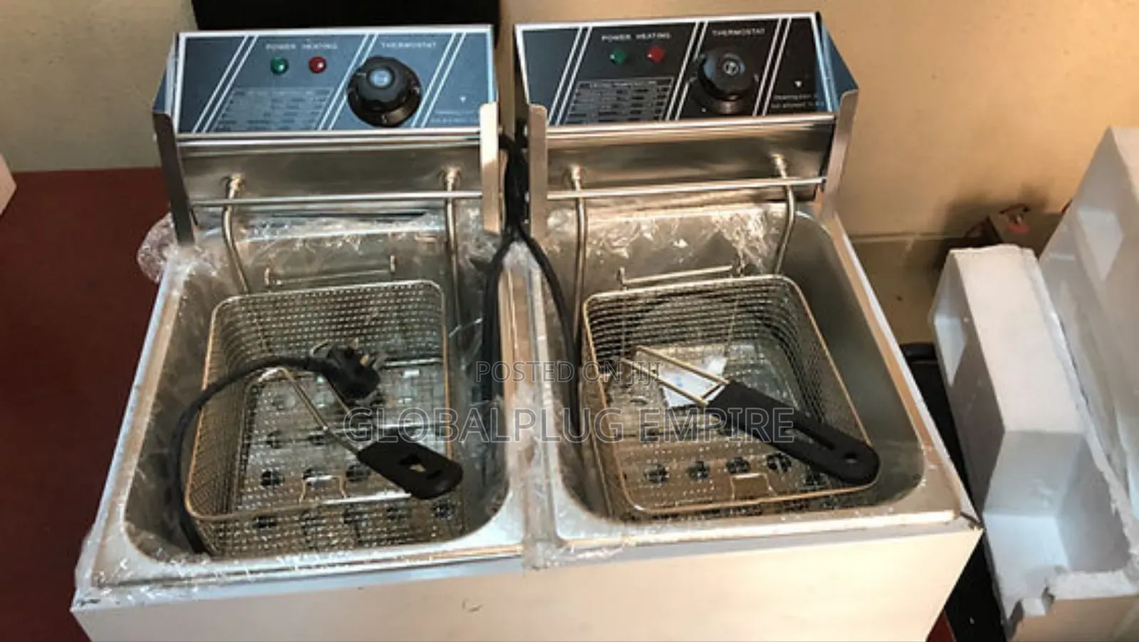 6l+6l Single Deep Fryer Crispy Perfection Every Time!