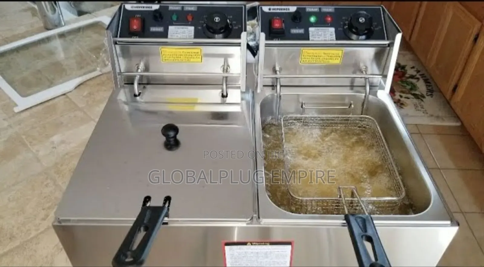 6l+6l Single Deep Fryer Crispy Perfection Every Time!