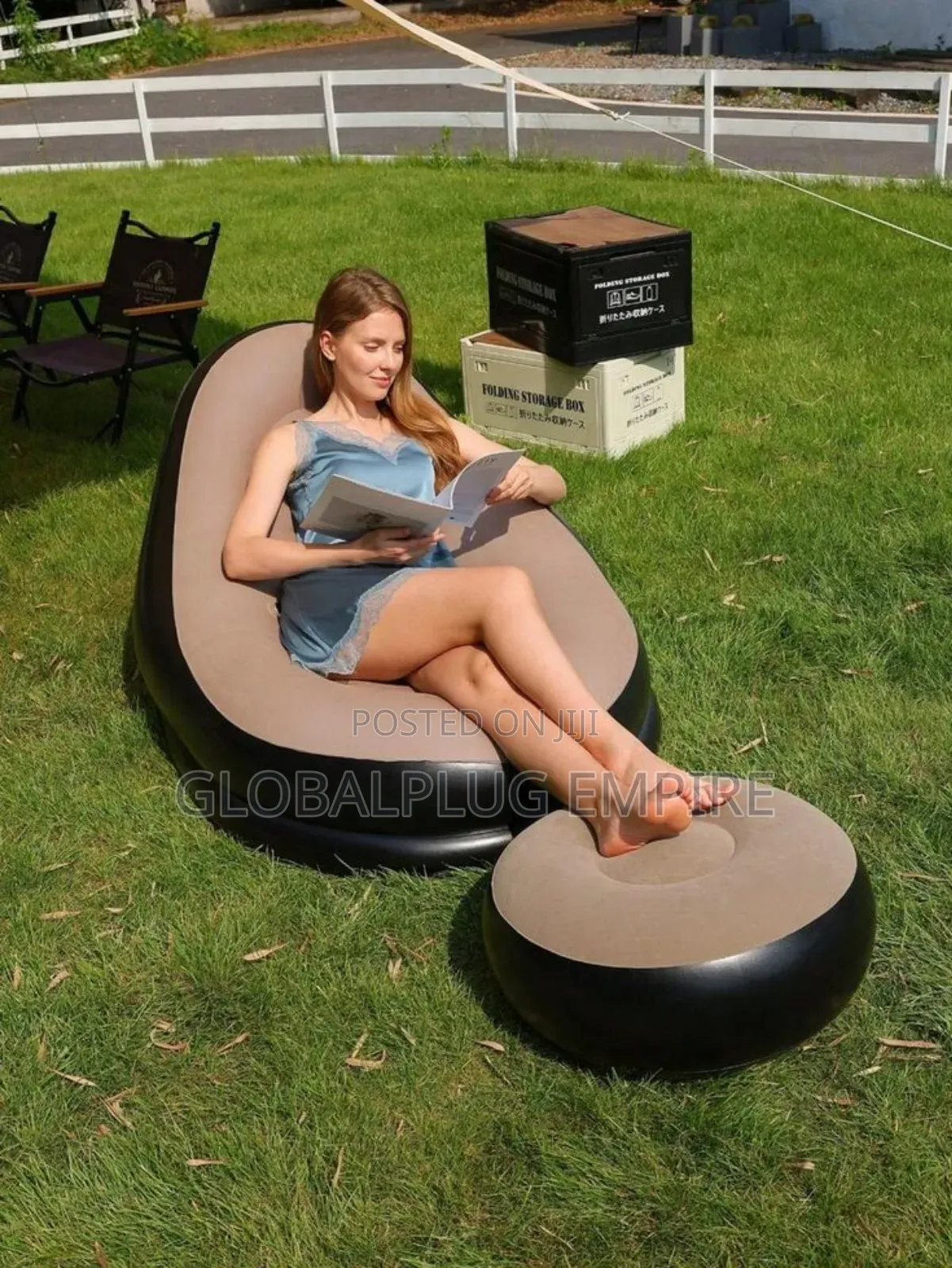 Inflatable Sofa Comfort on the Go!