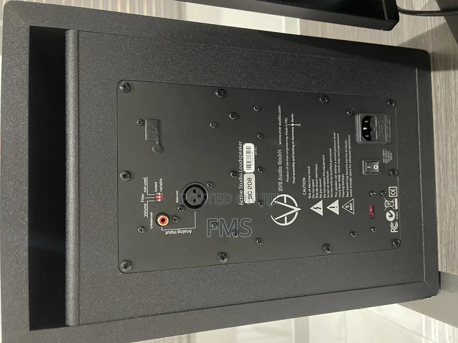 Eve Audio Sc208 Active 2-Way Studio Monitor