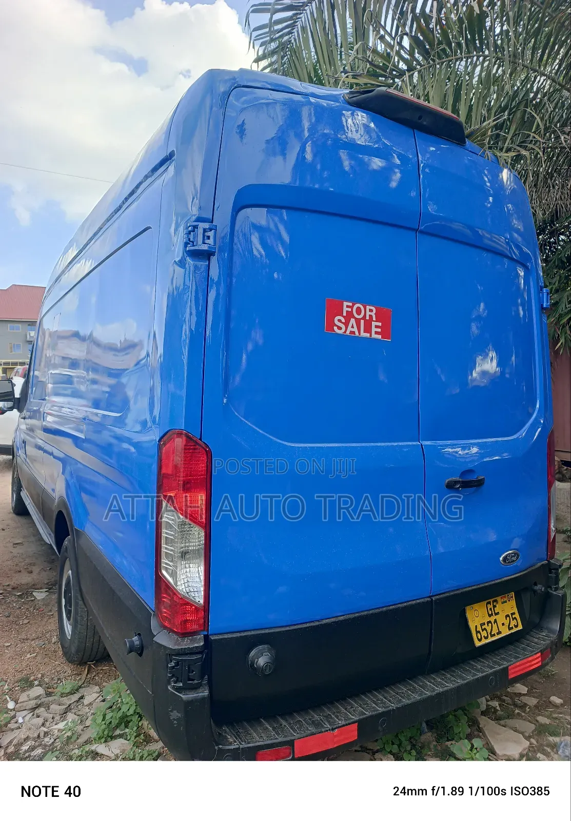 Ford Transit 2012 Blue