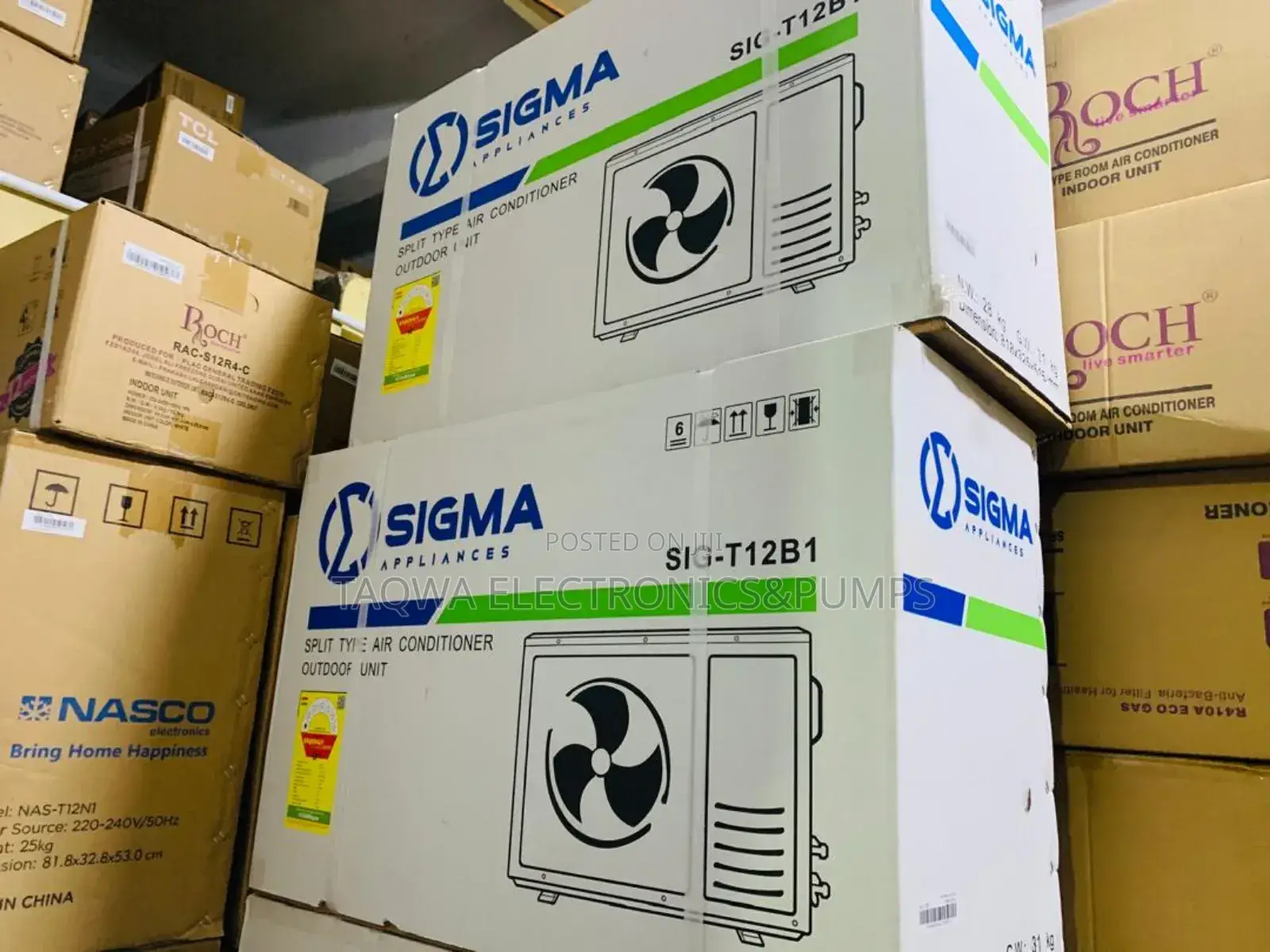 Cools Faster Sigma Air Conditioner 1.5hp