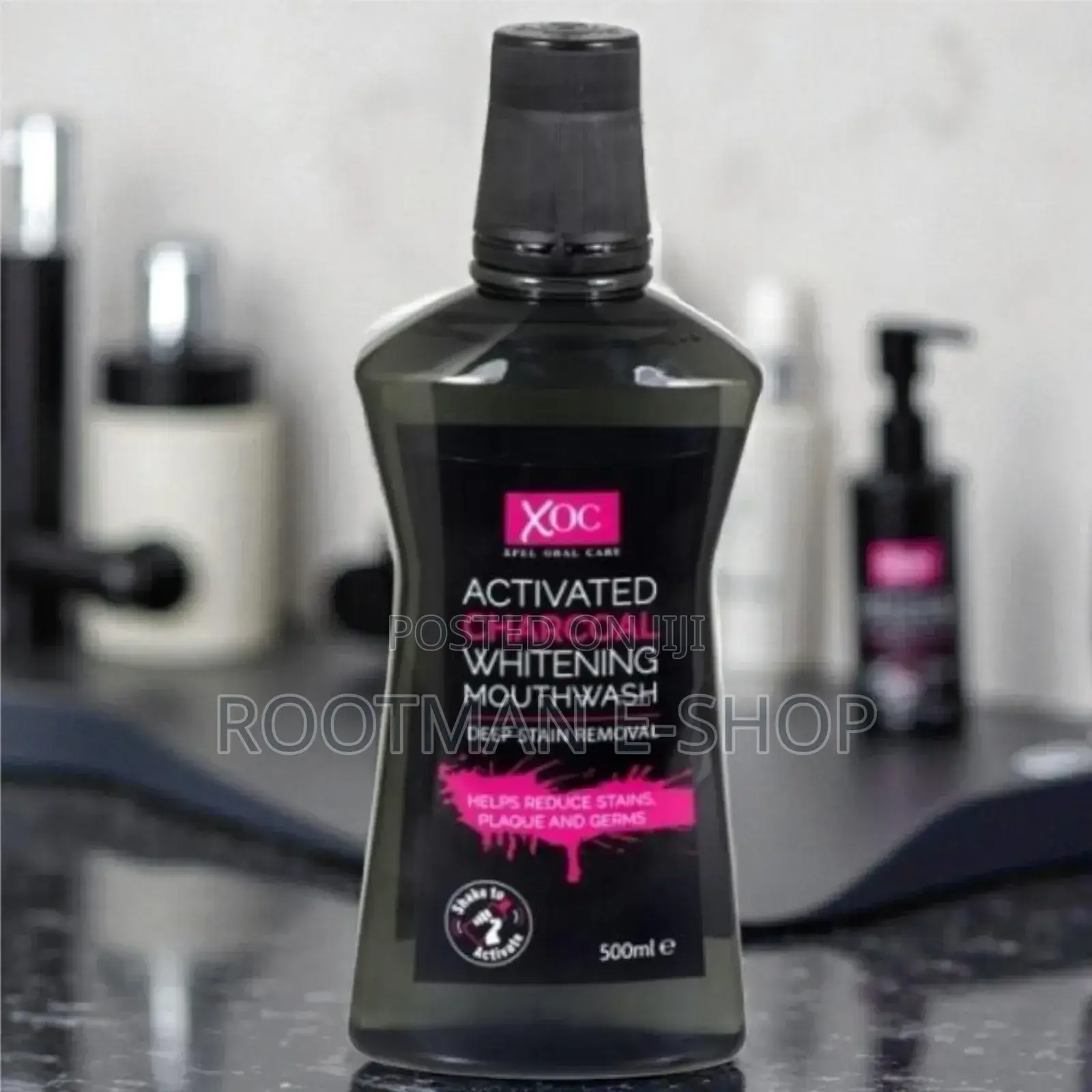 Xoc Charcoal Mouth Wash - Clean Fresh Breath
