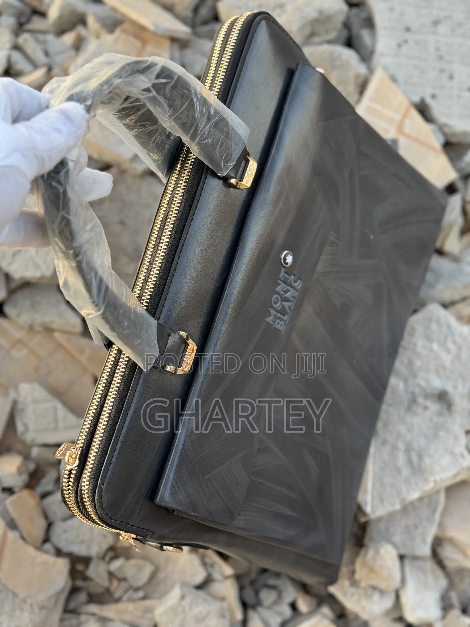 Montblanc Laptop Briefcase Black – Timeless Elegance for Professionals