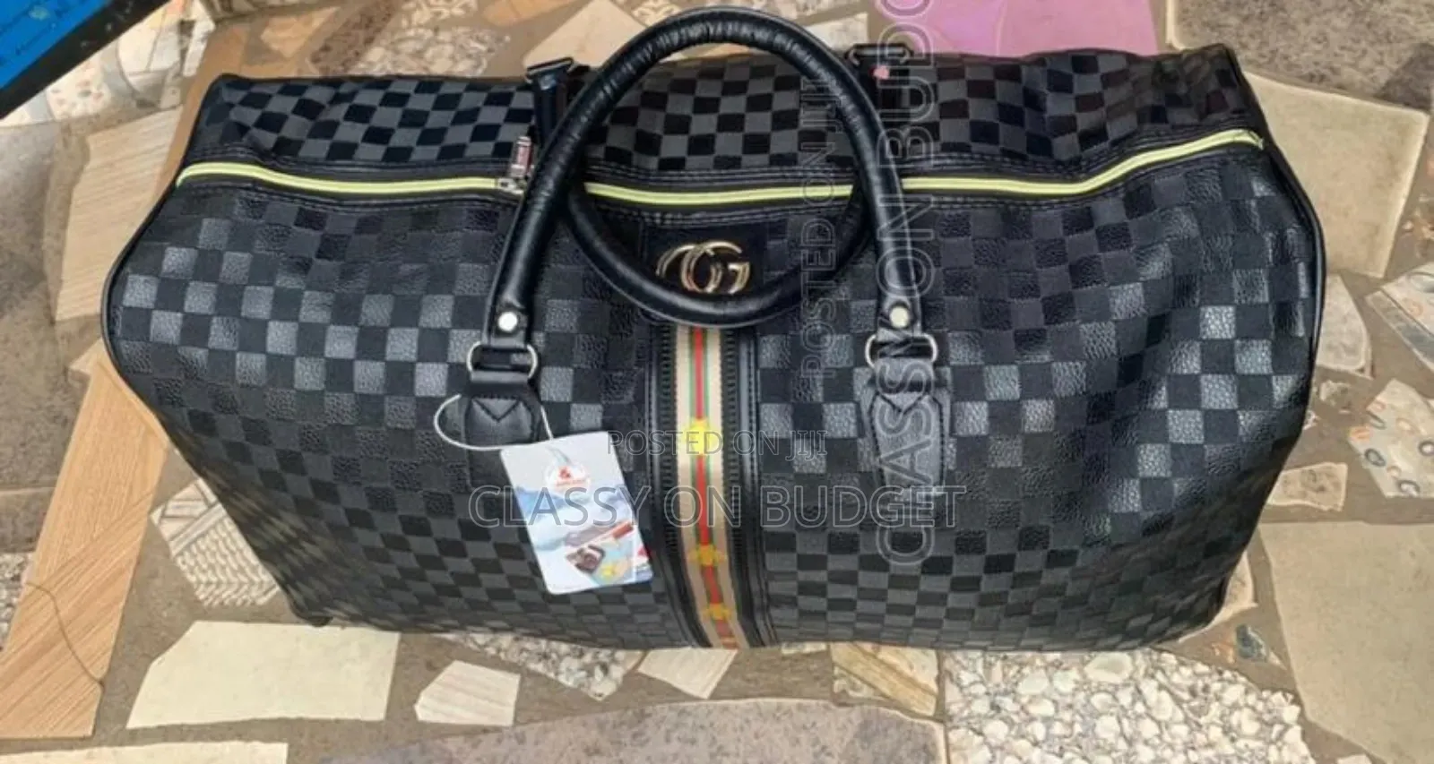 Leather Duffle Bag/ Travelling Bag' Big Size