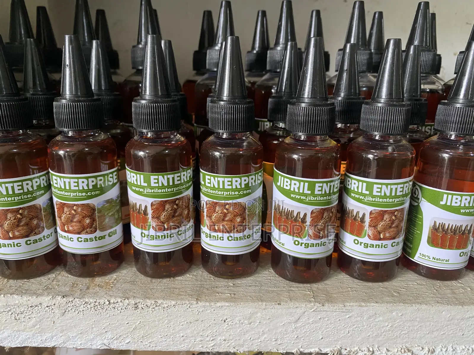 Organic Castor Oil, 100% Natural, No Additives