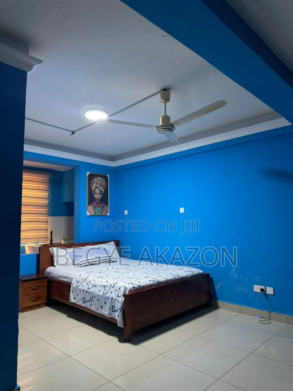 Furnished 1bdrm Apartment in Owoo Plastic Street, West Legon for rent