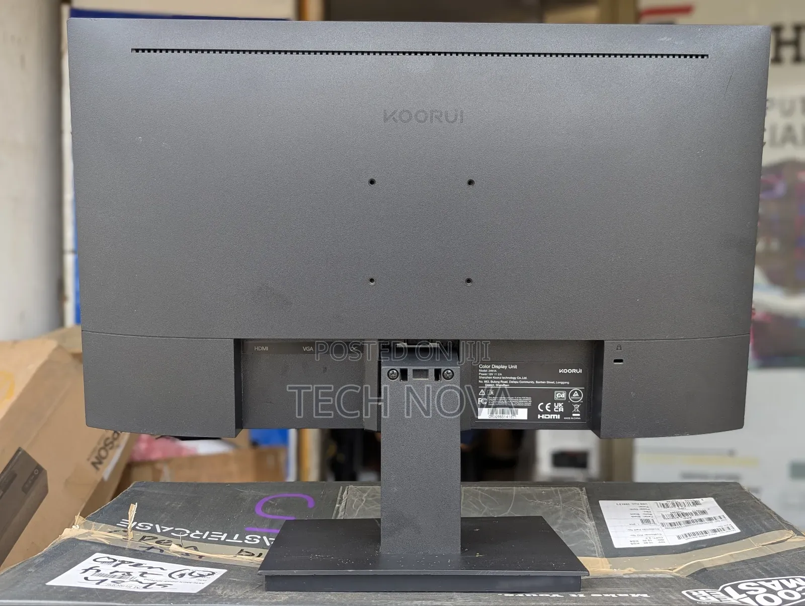 Koorui 24 Inch FHD Monitor, Ultra-Slim Bezels, 75hz, Va Display, 5ms,