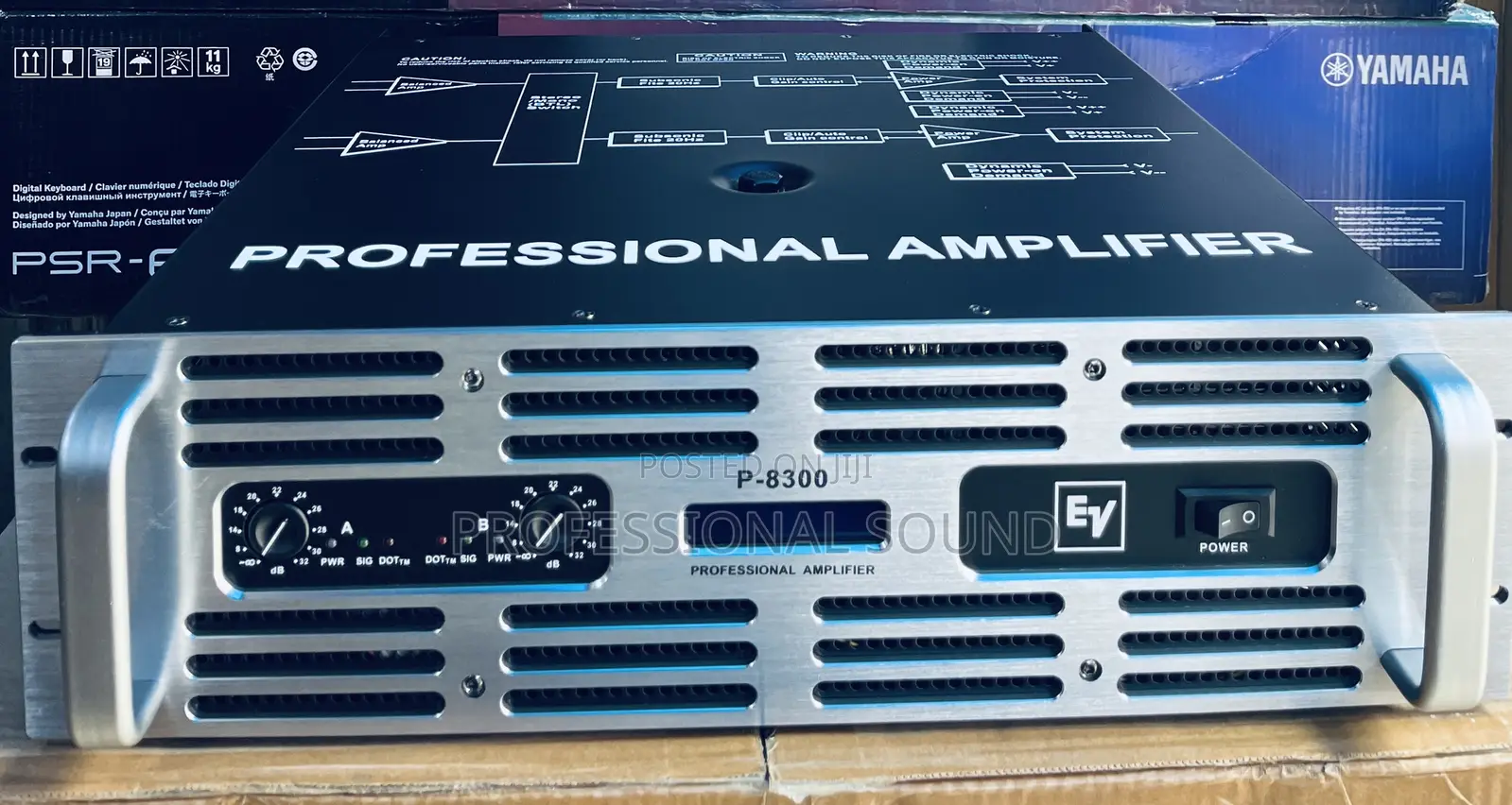 Professional Ev Amplifier P8300