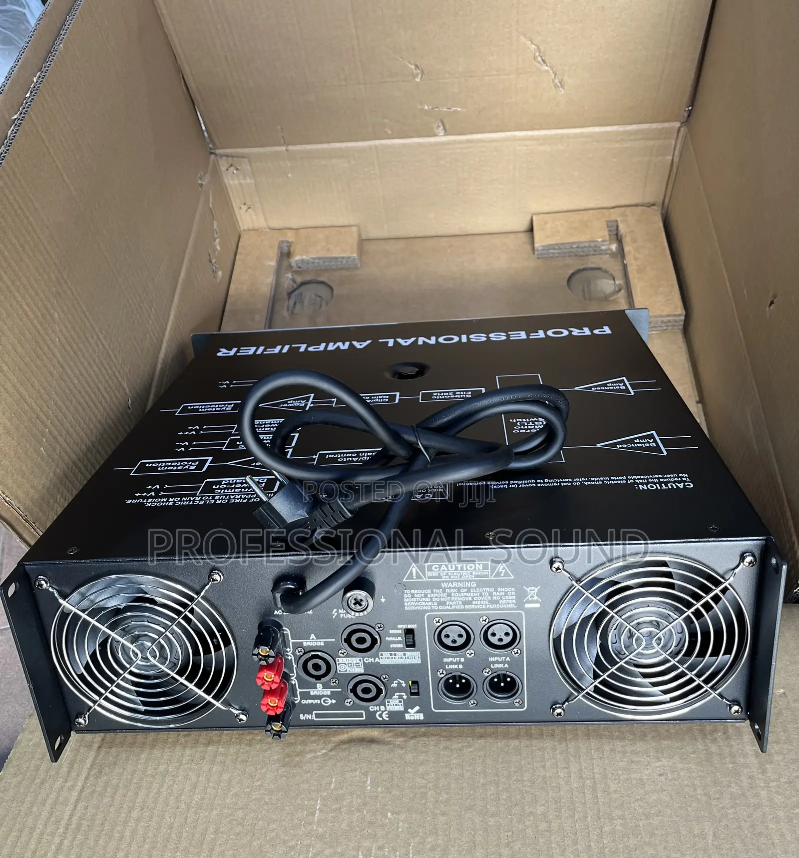 Professional Ev Amplifier P8300