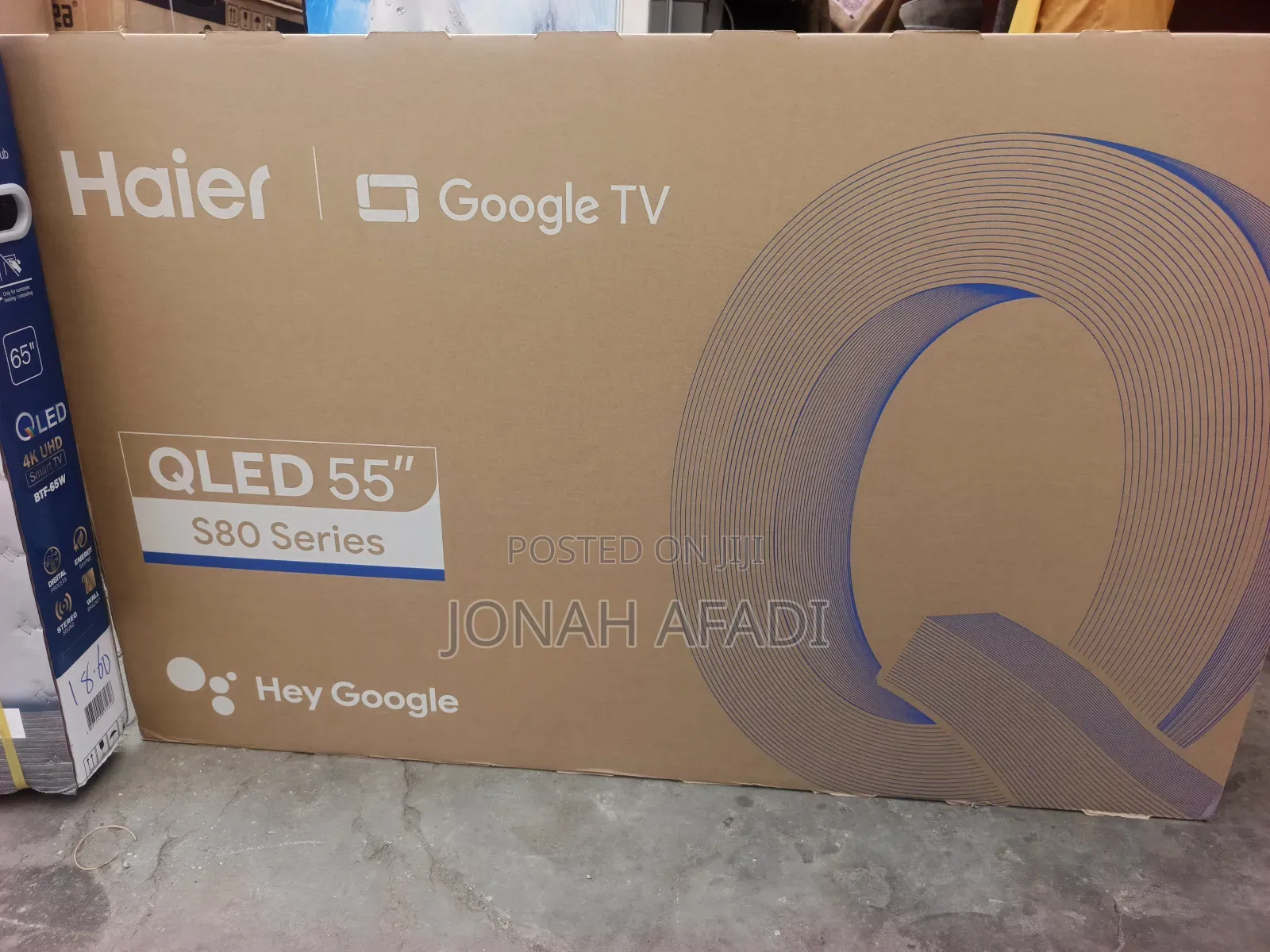 Haier 55” Qled 4k Voice Control Tv -h55s800ux