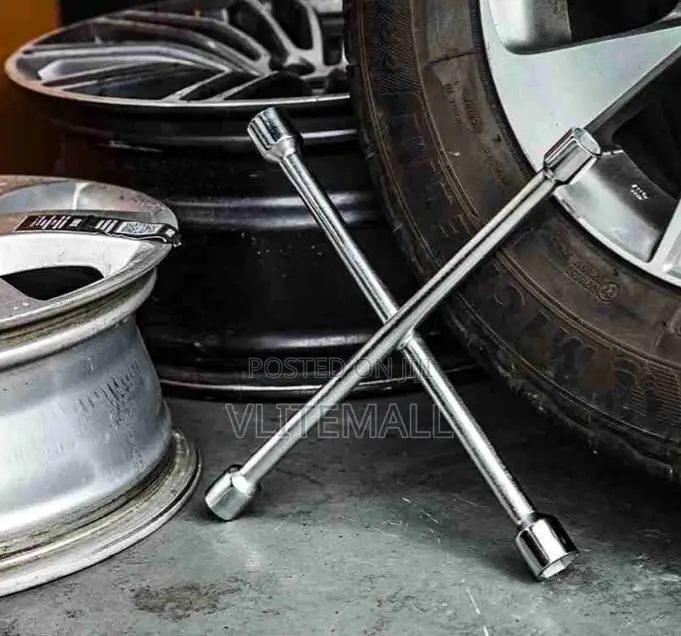 Wadfow 14" Cross Rim Socket Wrench 17-19-21-23mm - Wth8314