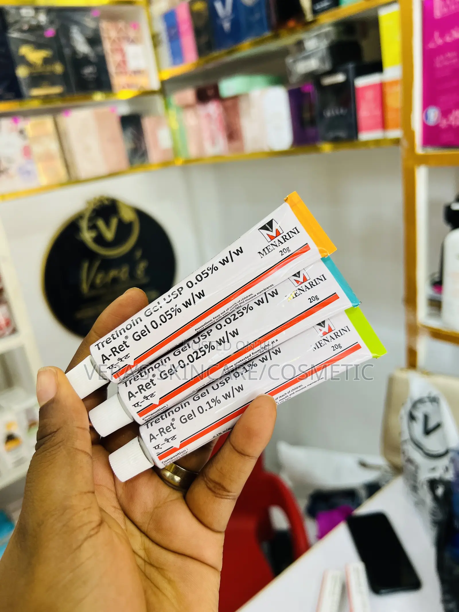 Tretinoin Gel 1%,0.05,0.025
