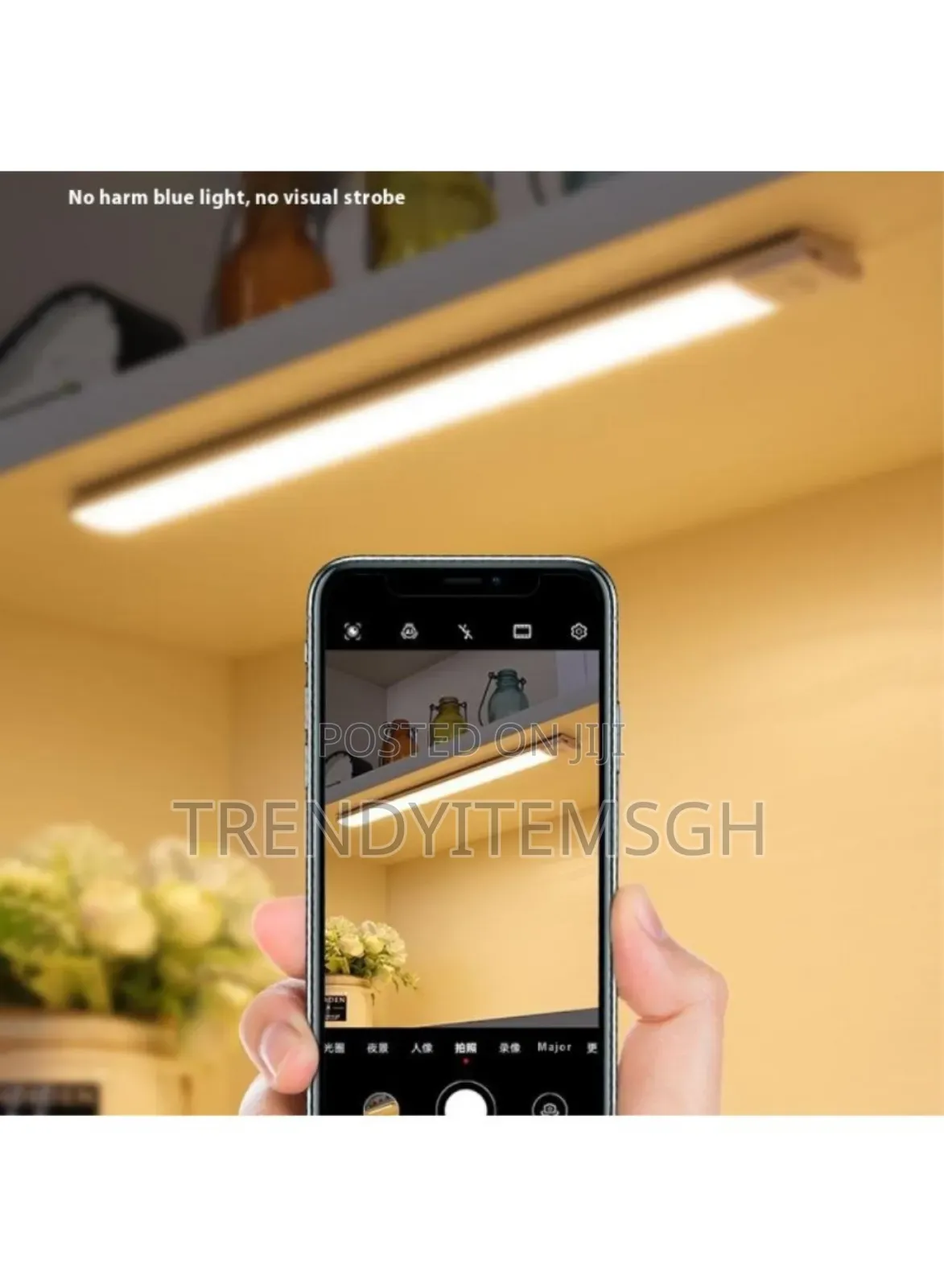 11.8" Ultra-Thin Smart Motion Sensor Light Bar 3 Color Magnetic Light