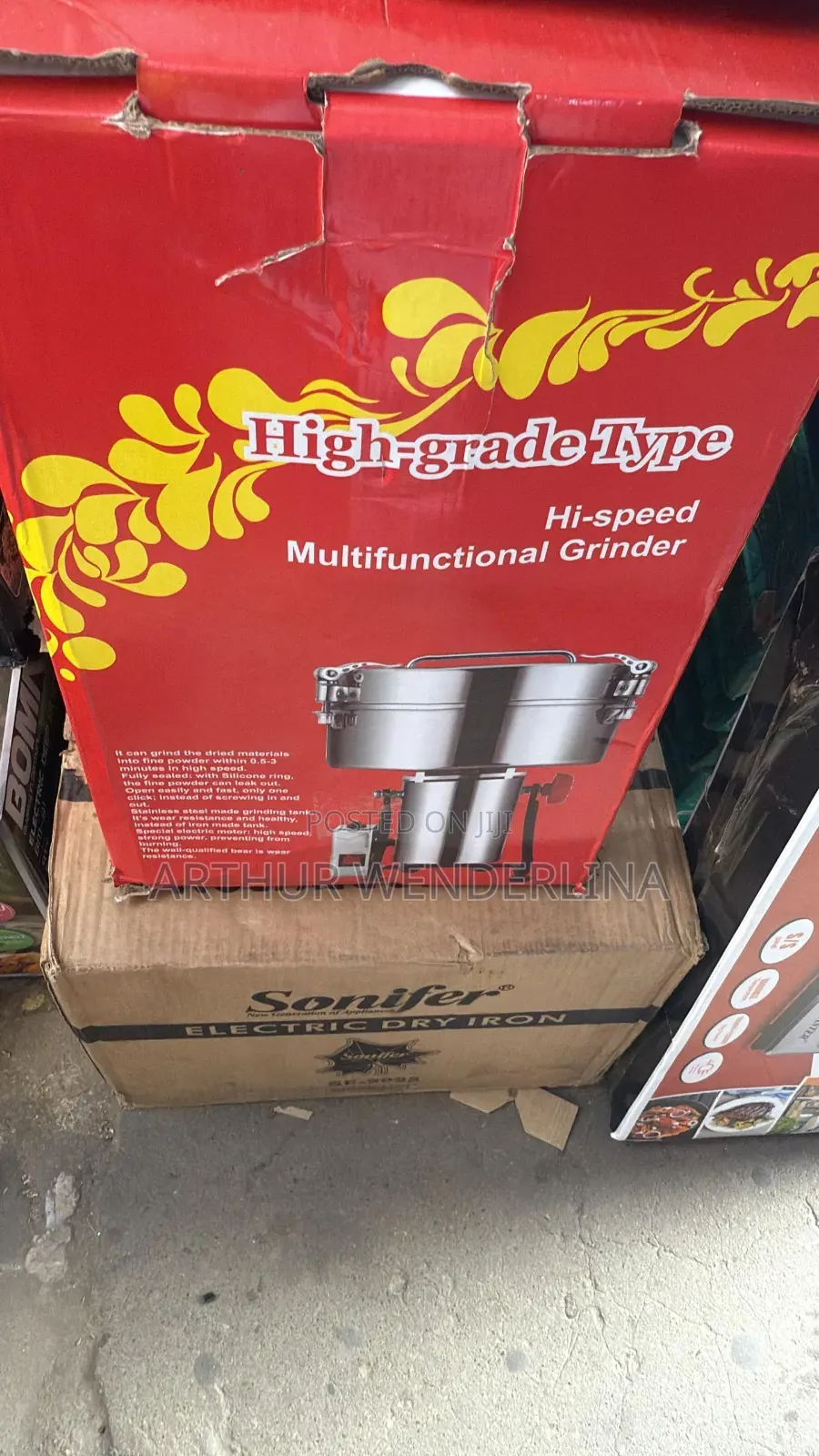 3000gram Stainless Steel Grinder Swing Commercial Electric Machine