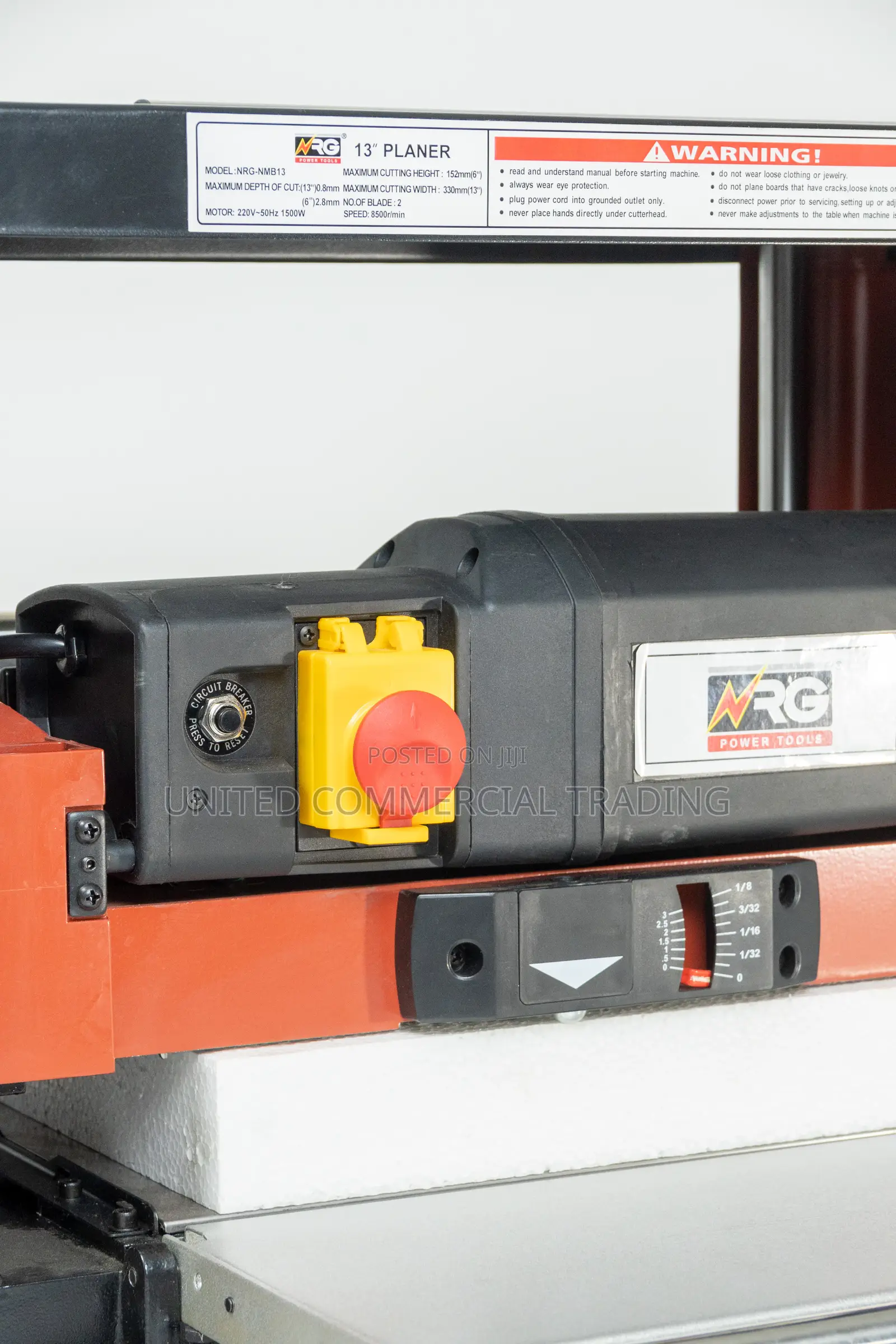 NRG Planer Machiner