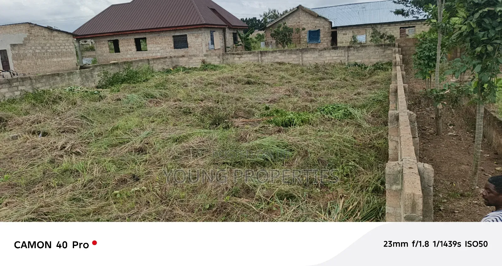 One Plot for Sale Amasaman Danchira 90,000