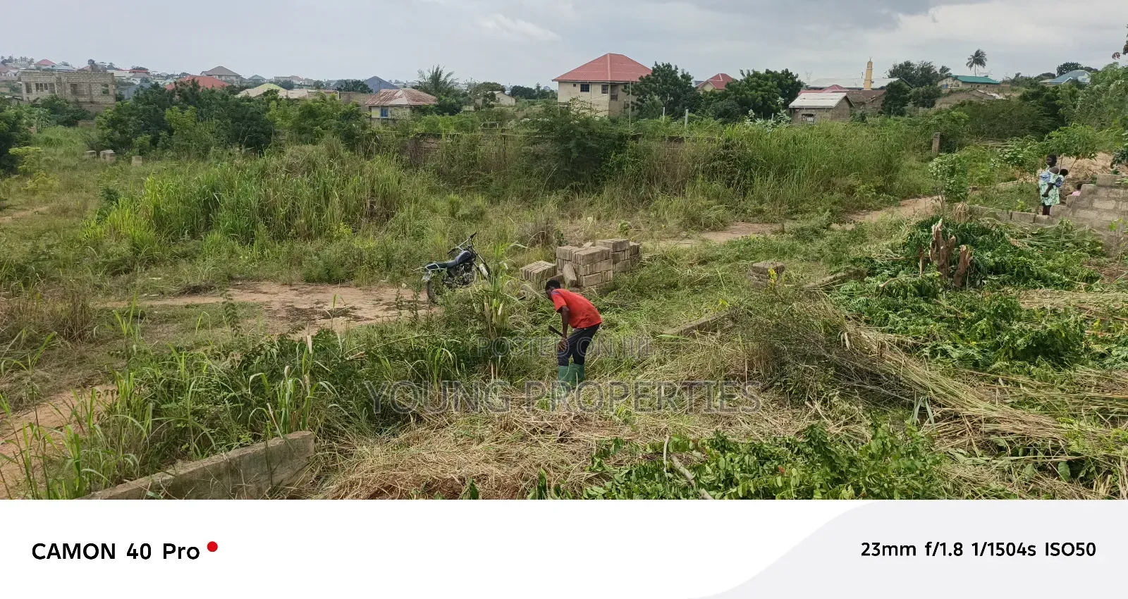 One Plot for Sale Amasaman Danchira 90,000