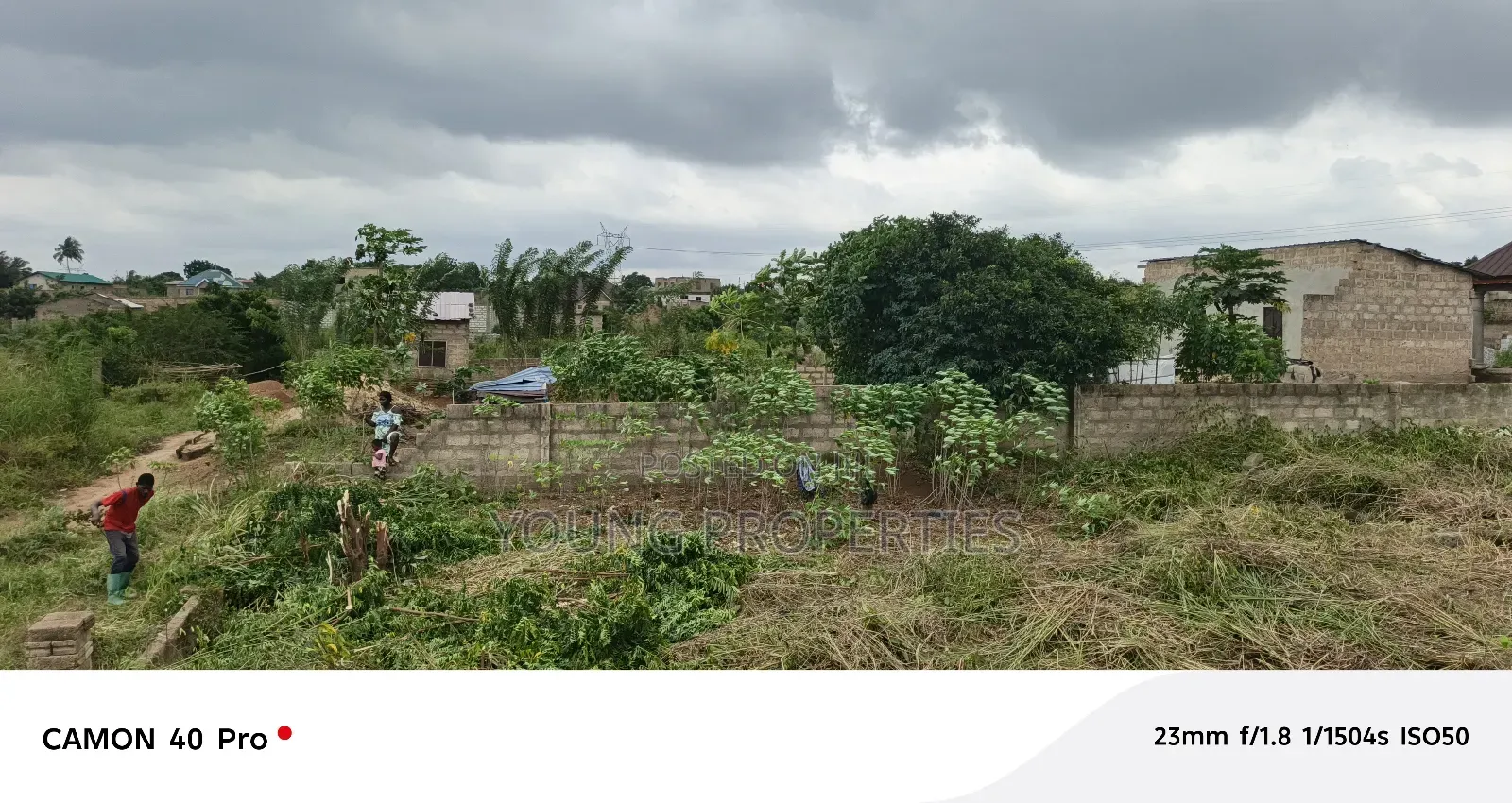 One Plot for Sale Amasaman Danchira 90,000