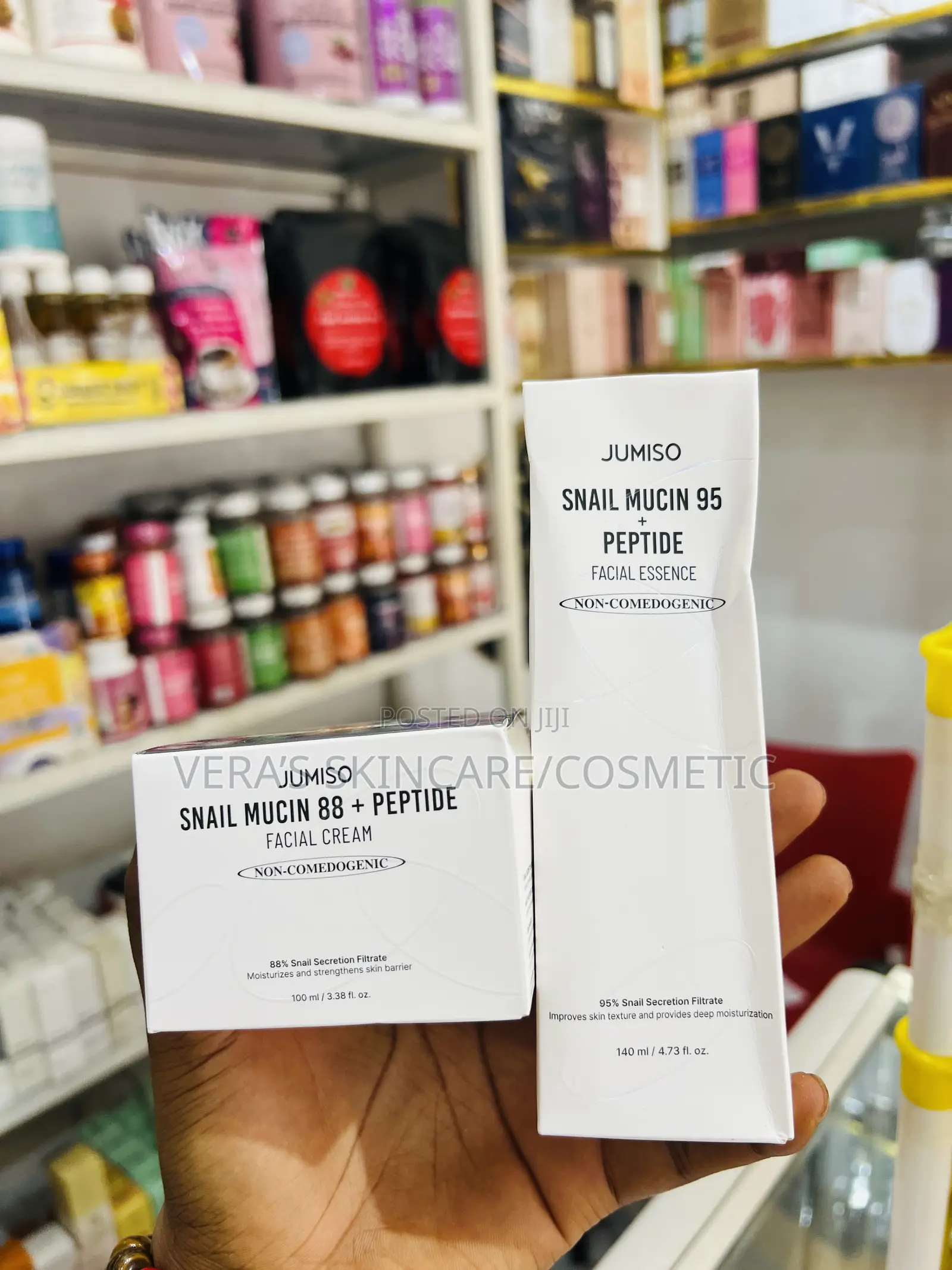 Jumisco Snail Mucin And Peptide Face Moisturizer